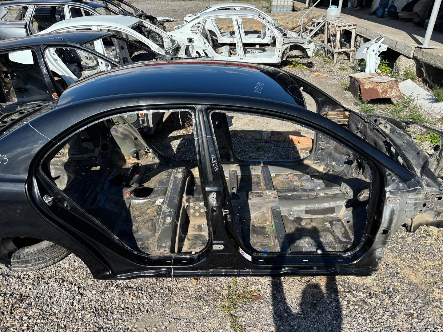 Крыша Toyota Avensis 2 T250 рест. ADT250 2007 - миниатюра 4