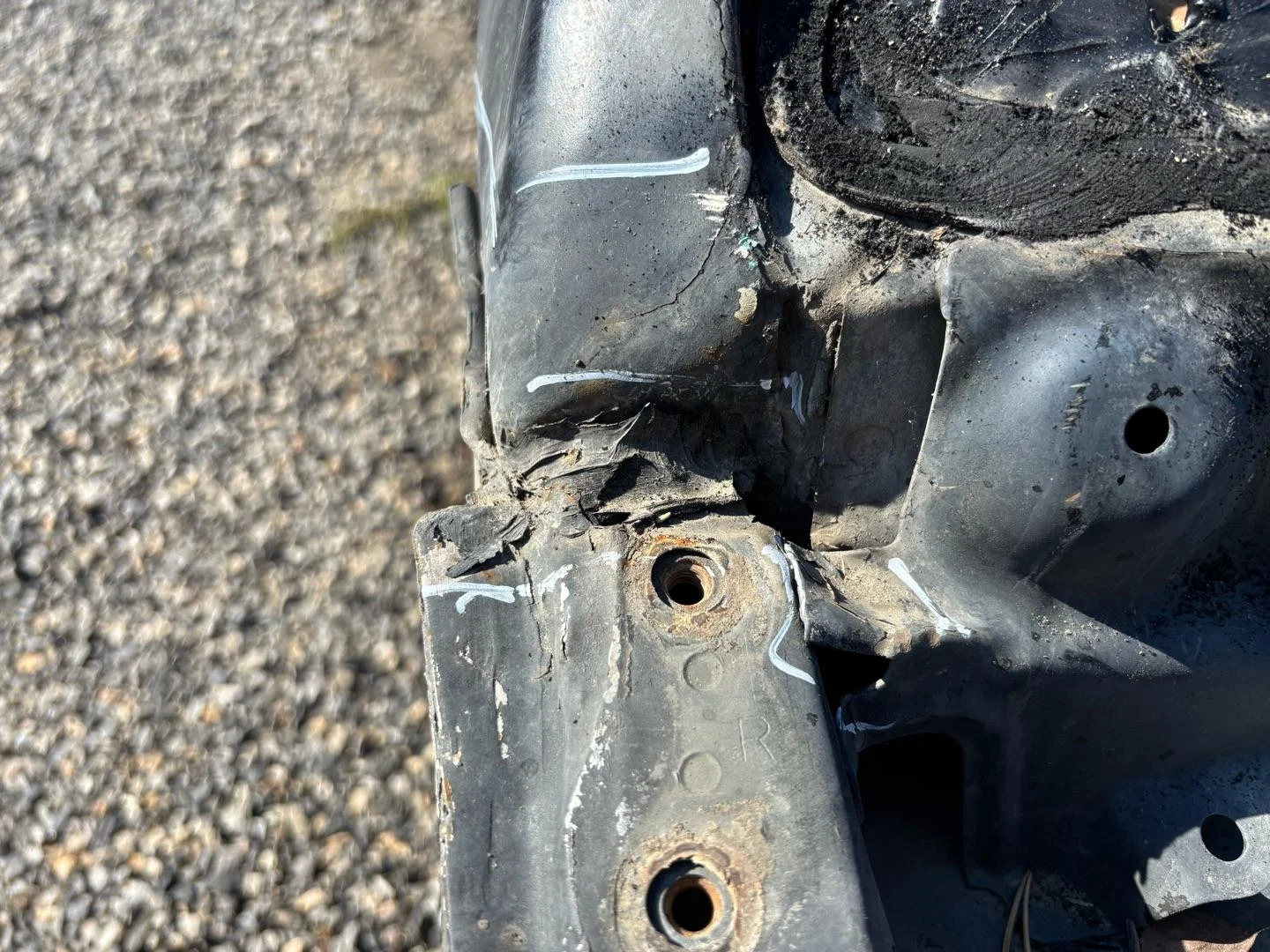 Лонжерон передний правый Toyota Avensis 5710105080 - миниатюра 6