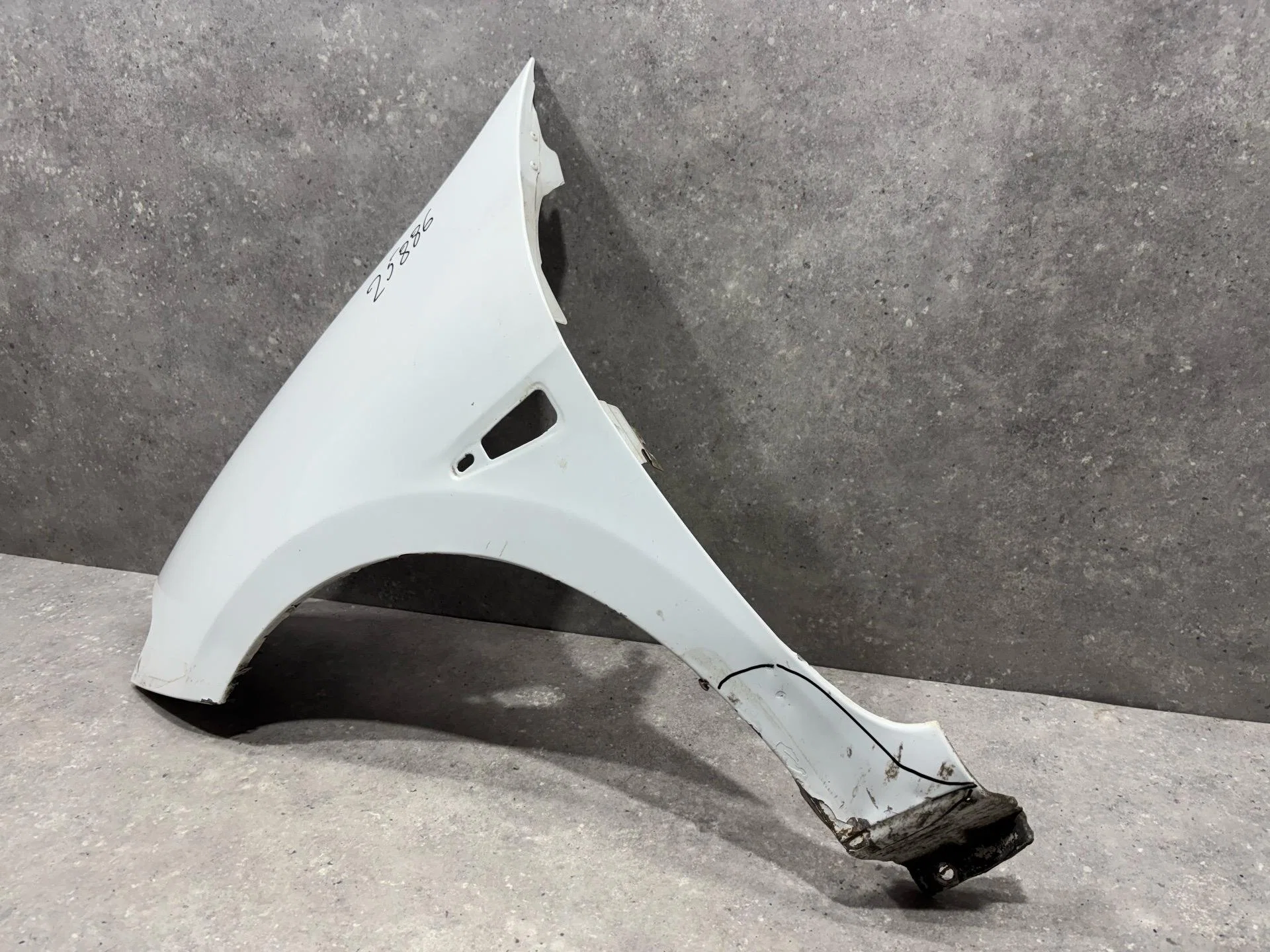 Крыло переднее левое Renault Symbol 2 LU01 2010 - миниатюра 3