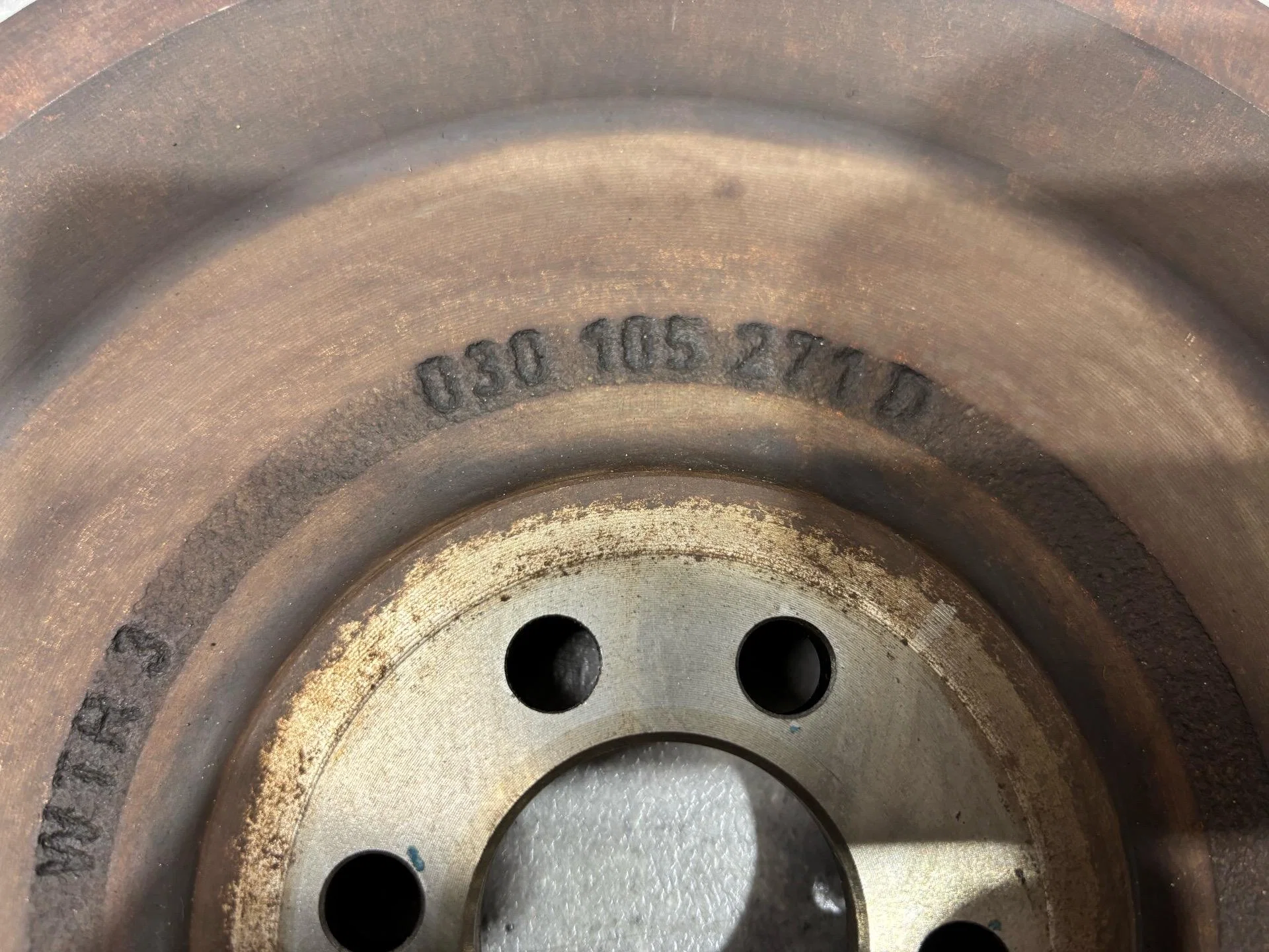 Маховик Volkswagen Polo 5 6C1 2014 036105269M - миниатюра 3