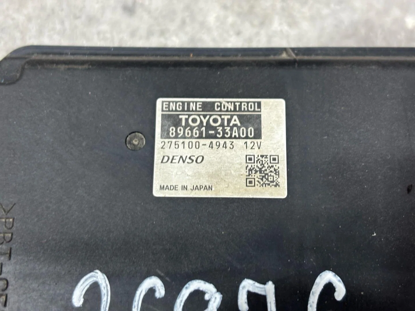 Блок управления двигателем Toyota Camry 7 XV40 - миниатюра 2