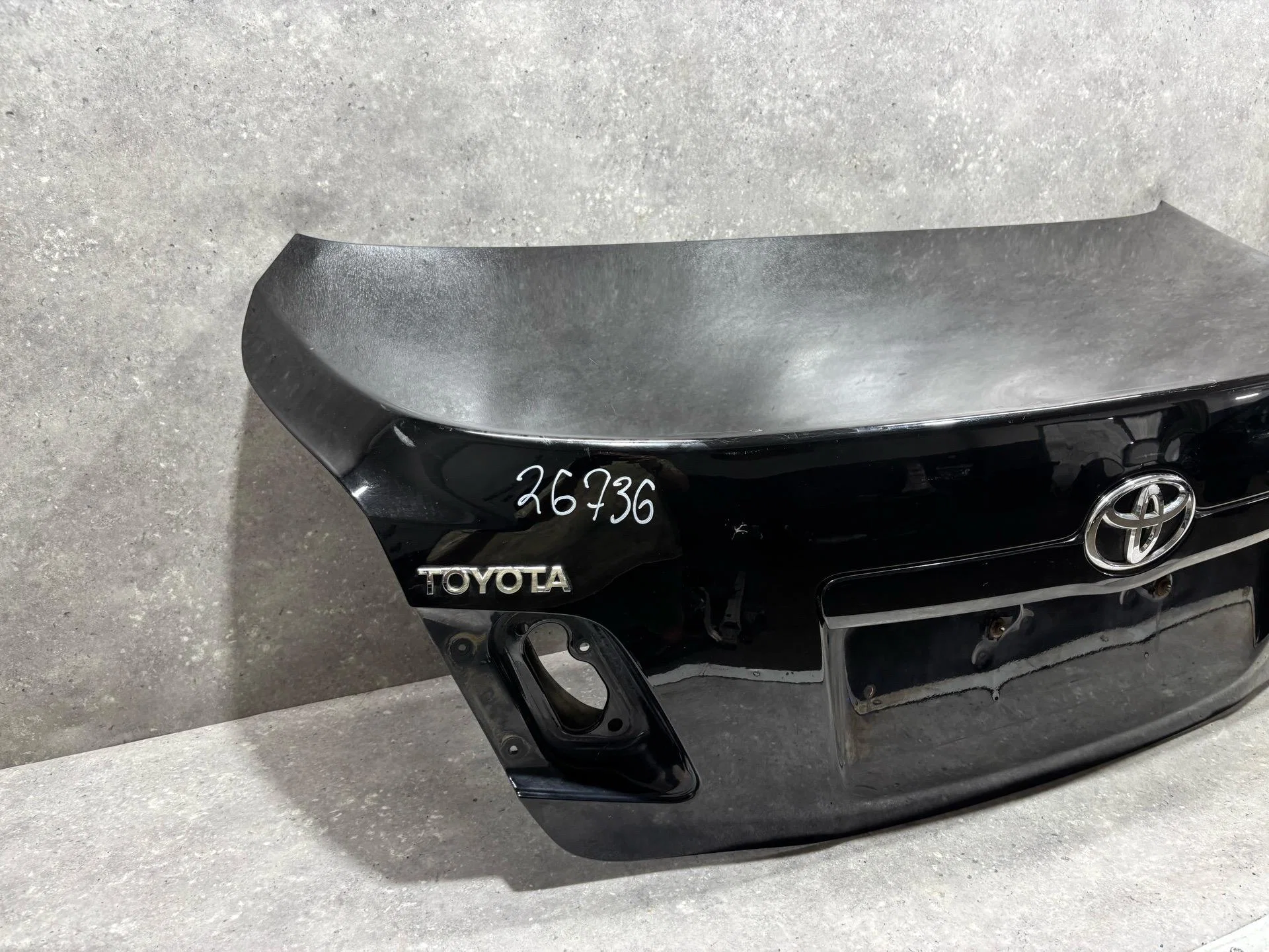 Крышка багажника Toyota Camry 7 XV40 ACV40 2007 - миниатюра 2