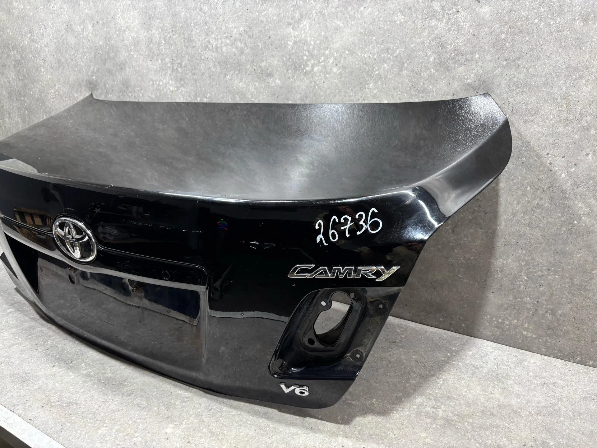 Крышка багажника Toyota Camry 7 XV40 ACV40 2007 - миниатюра 3