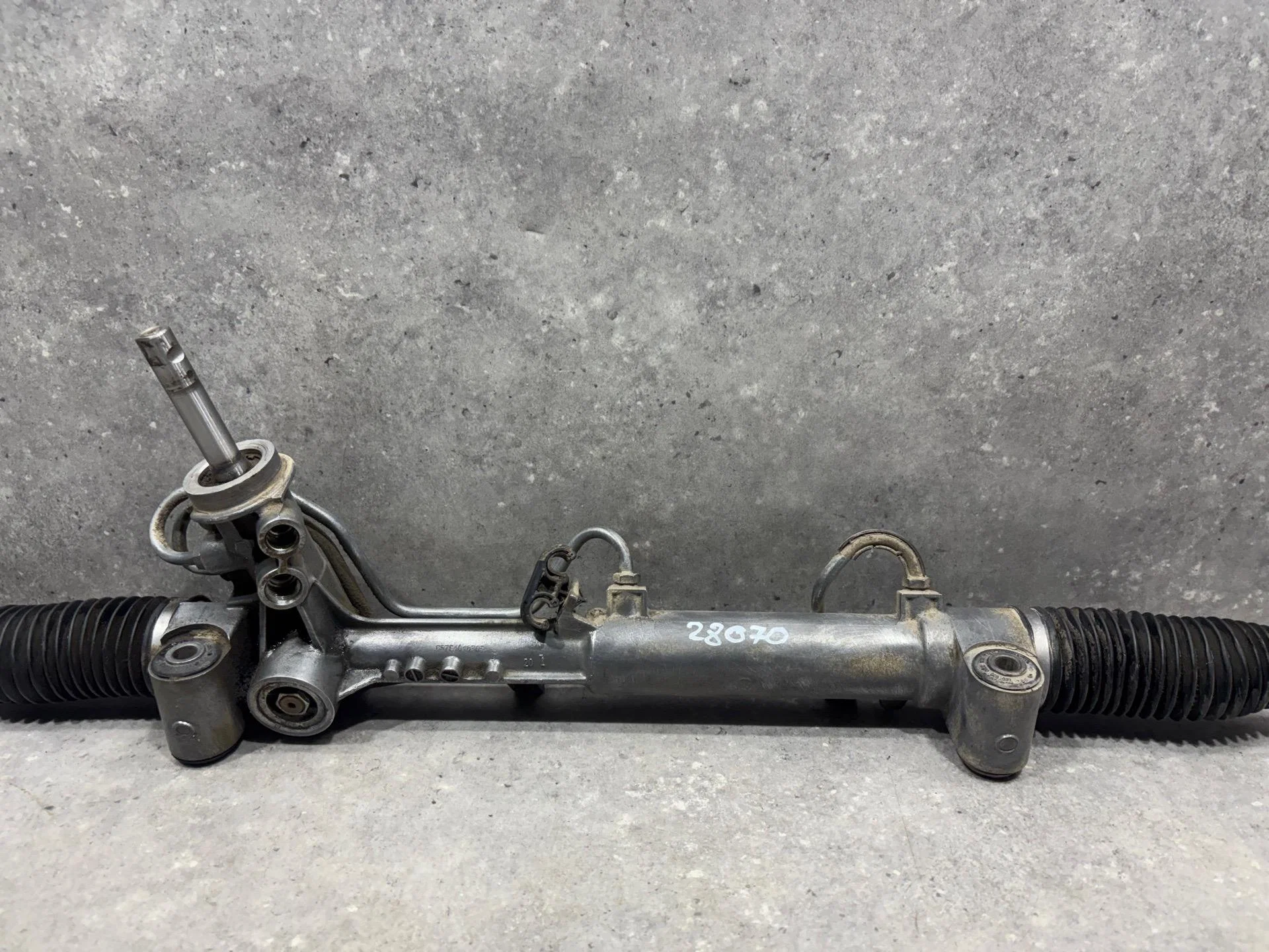 Рулевая рейка Opel Astra H рест. L48 2007 93181225 - миниатюра 3