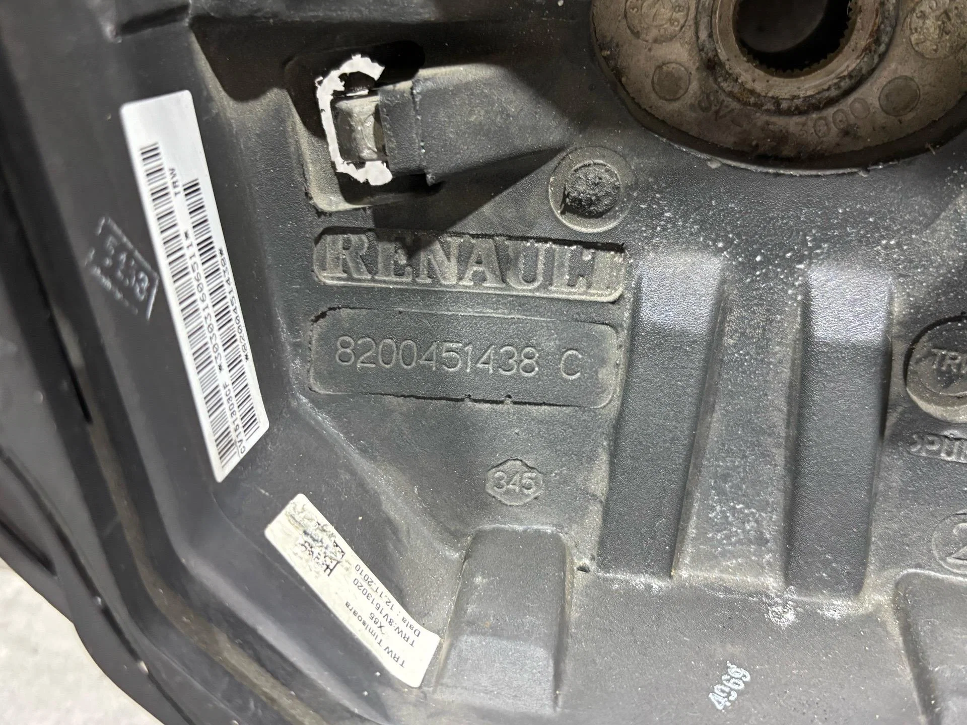 Руль Renault Symbol 2 LU01 2010 8200451438 - миниатюра 6