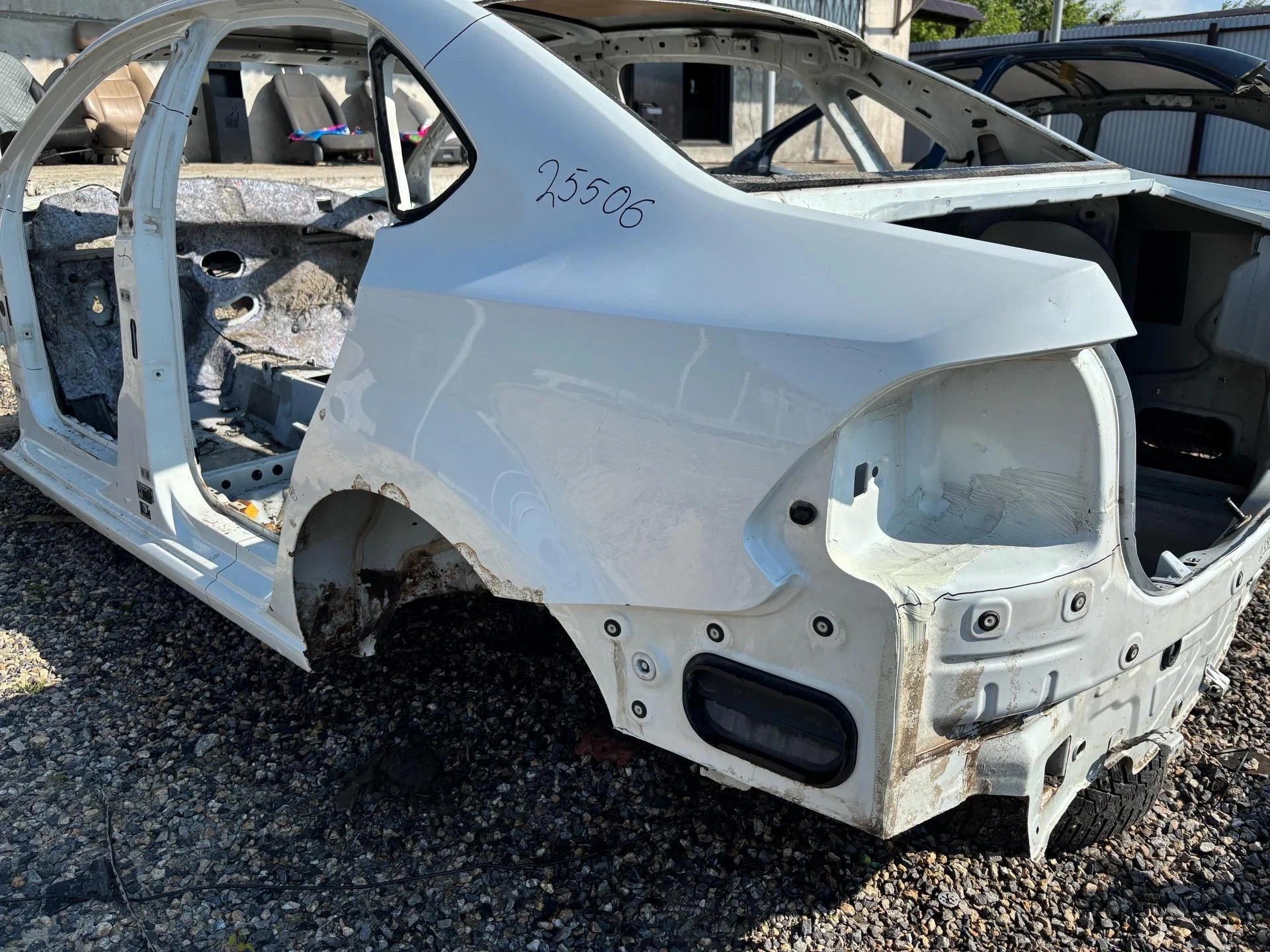 Крыло заднее левое Volkswagen Polo 5 6C1 2014 - миниатюра 3
