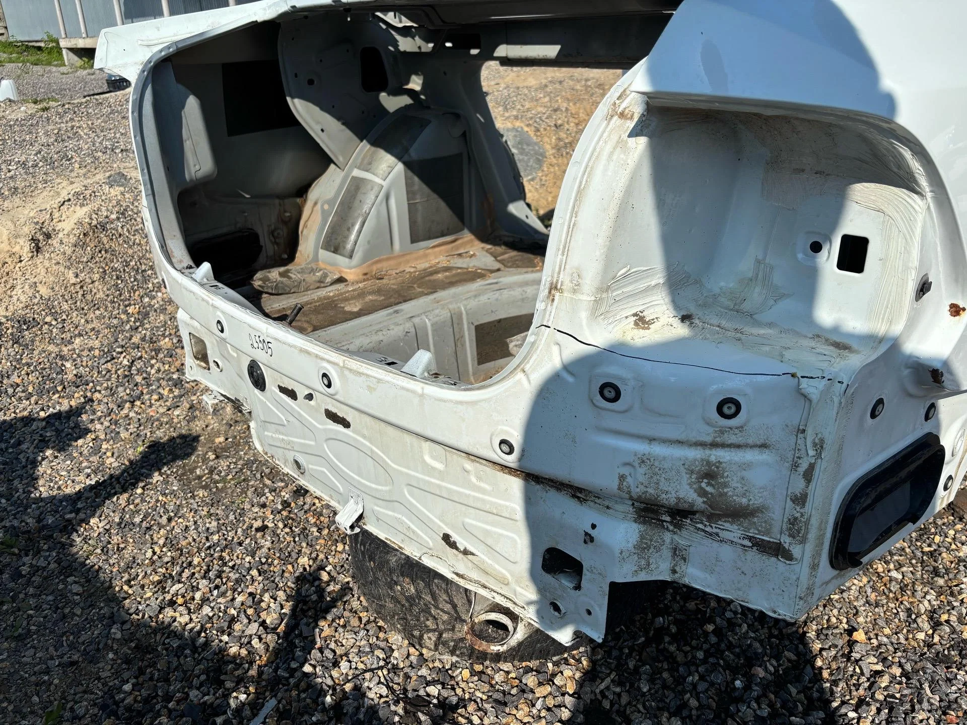 Задняя рамка кузова Volkswagen Polo 5 6C1 2014 - миниатюра 3