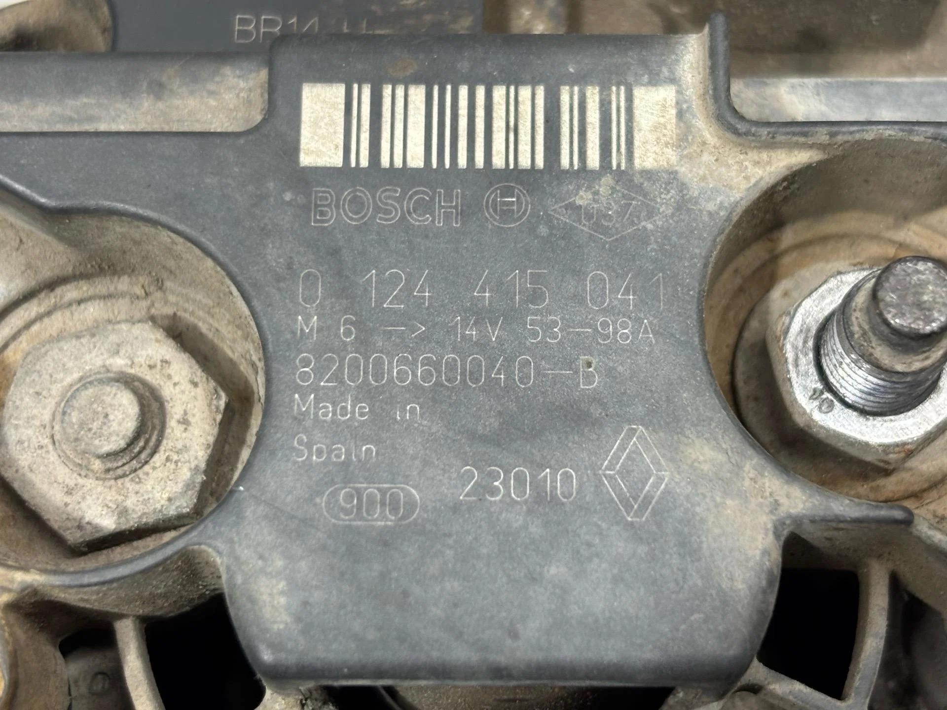 Генератор Renault Symbol 2 LU01 2010 8200660040 - миниатюра 7