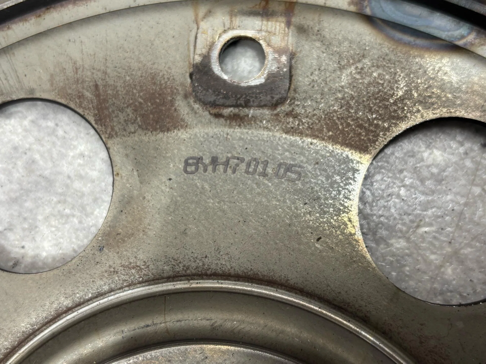 Маховик Toyota RAV4 3 XA30 ACA30 2008 3210128040 - миниатюра 4