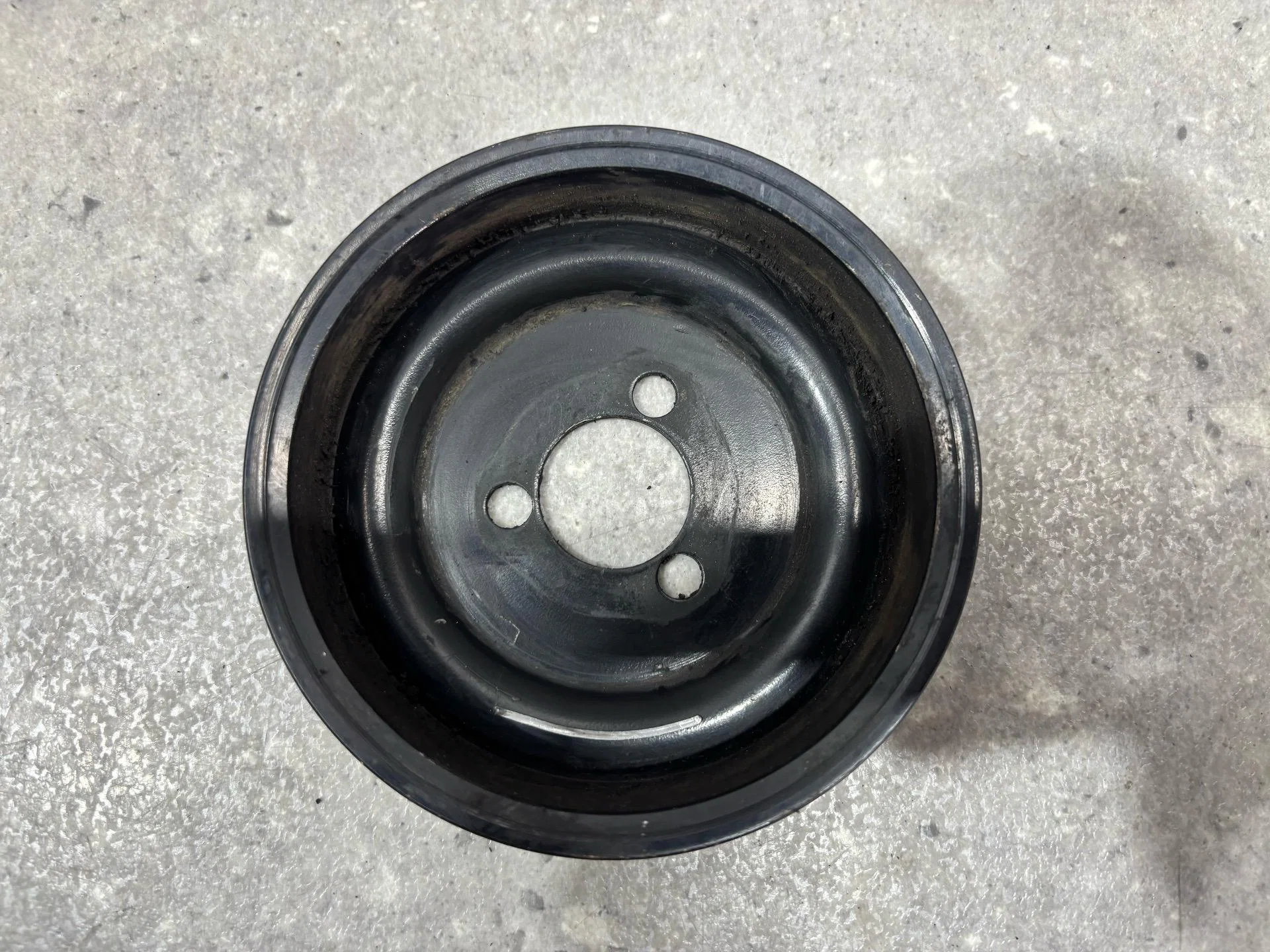 Шкив помпы Volkswagen Polo 5 6C1 2014 03D121028B - миниатюра 4