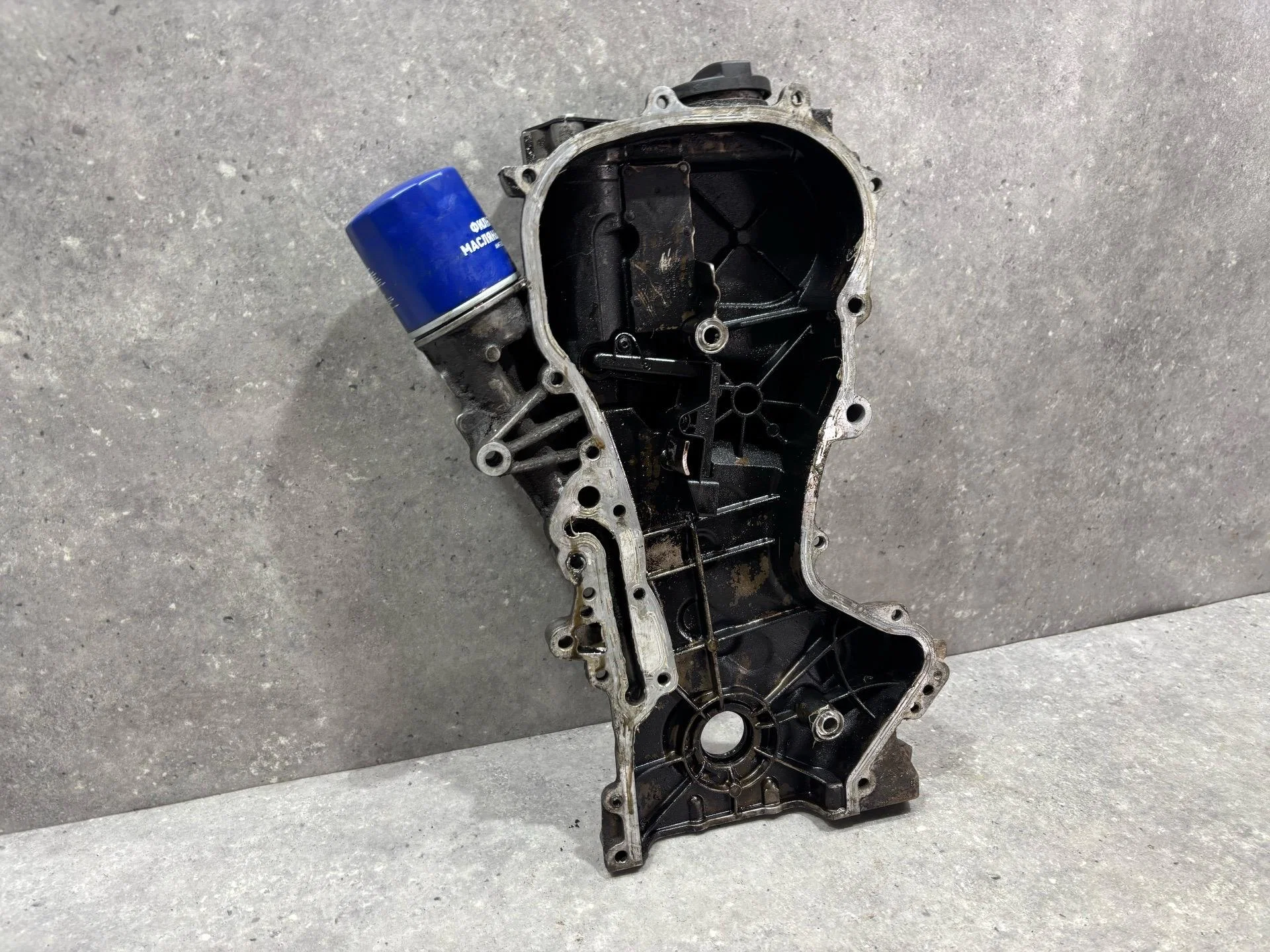 Крышка двигателя передняя Volkswagen Polo 5 6C1 - миниатюра 7