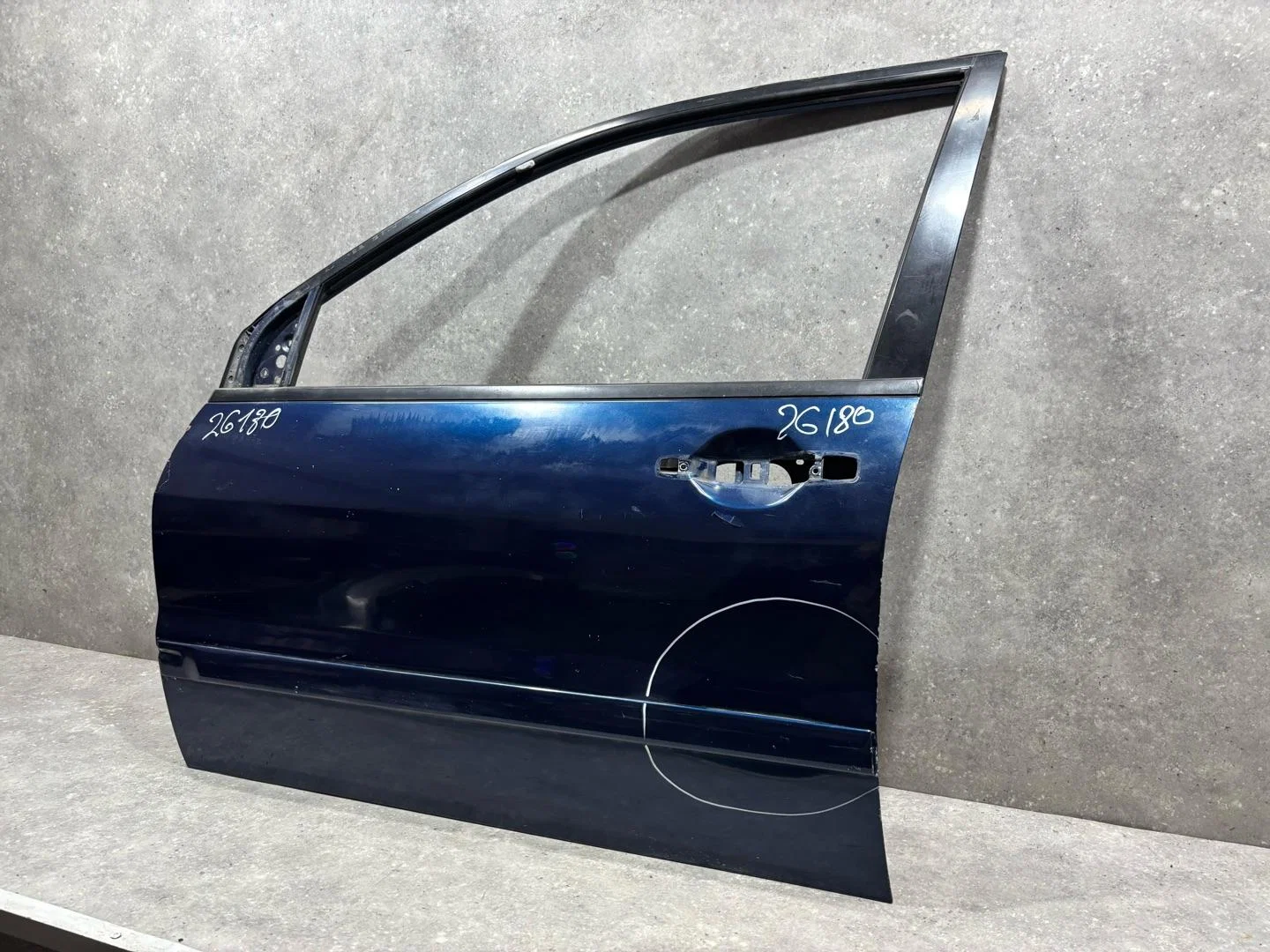 Дверь передняя левая Mitsubishi Lancer 9 CS3A 2006 - миниатюра 3