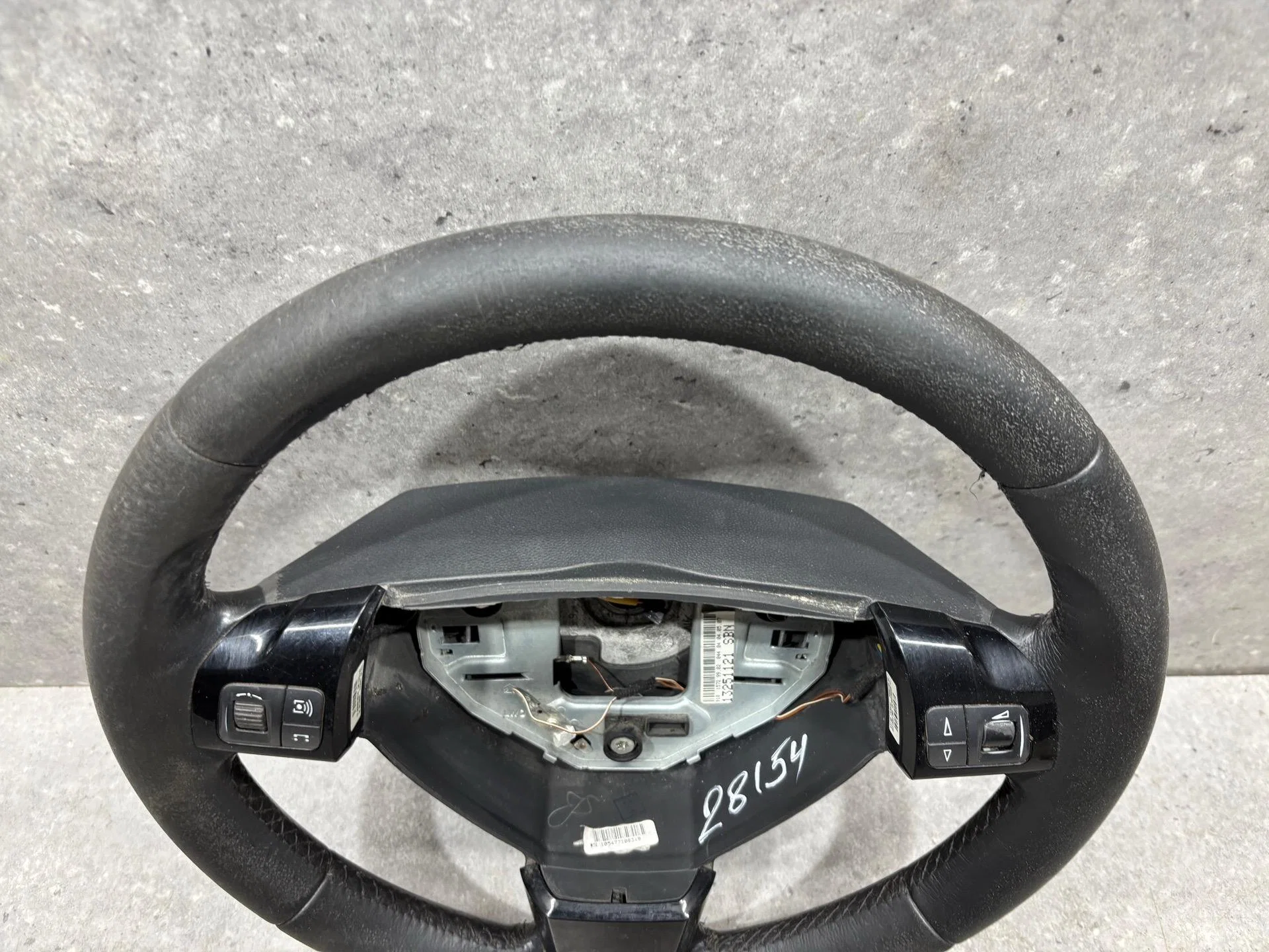 Руль Opel Astra H рест. L48 2007 13251121 - миниатюра 4