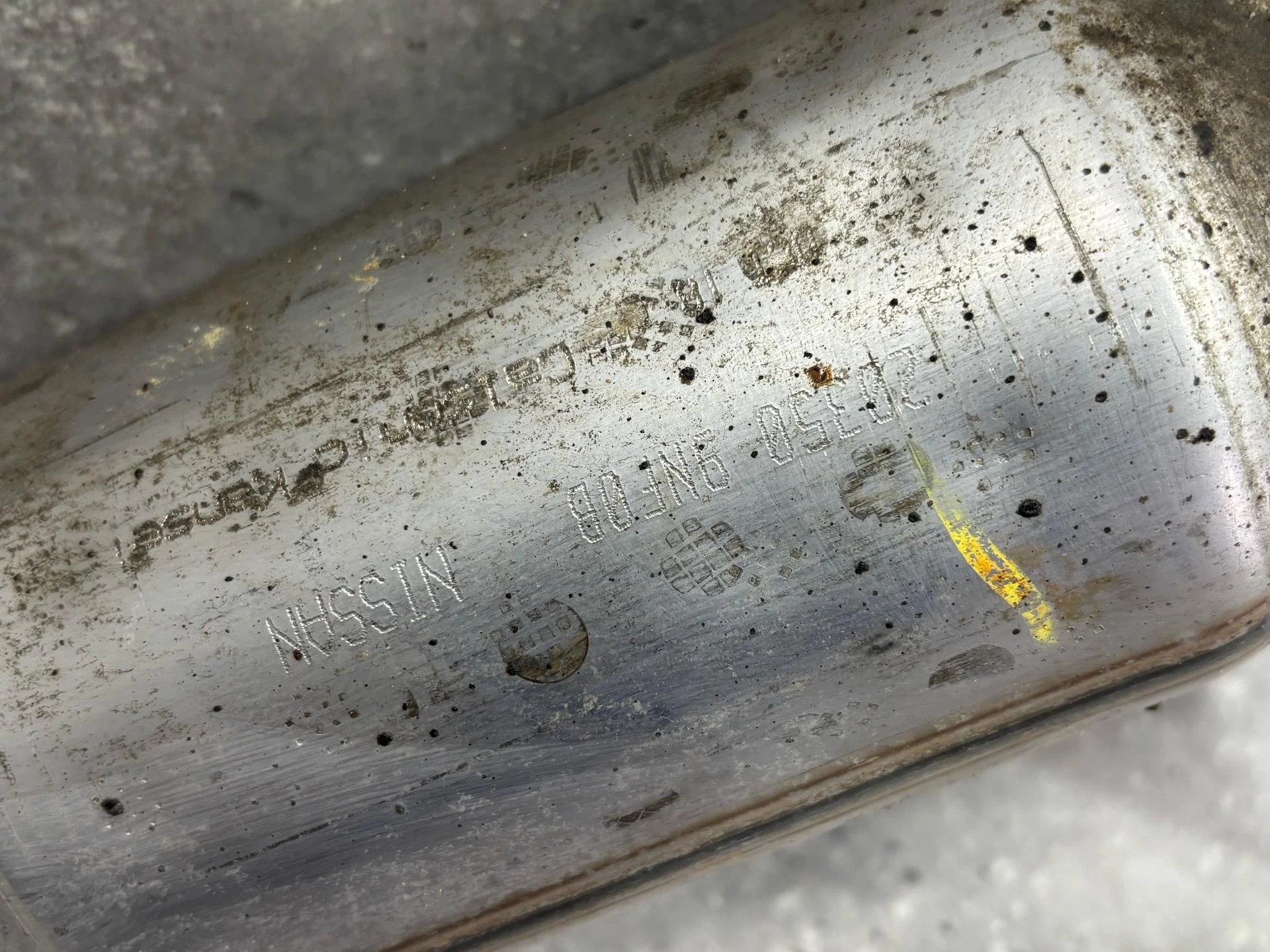 Глушитель задняя часть Infiniti QX60 1 рест. L50 - миниатюра 9