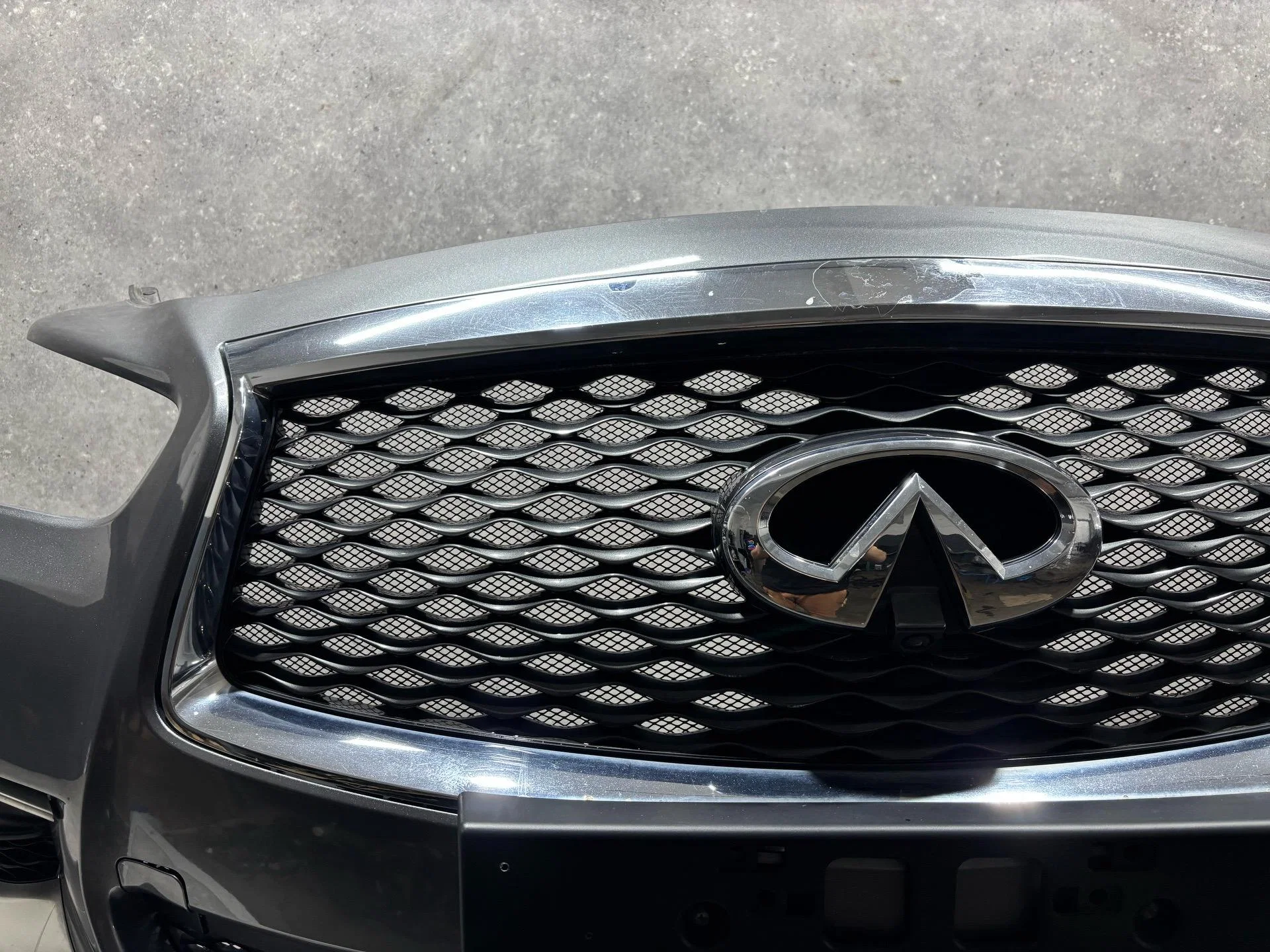 Бампер передний Infiniti QX60 1 рест. L50 2019 - миниатюра 7