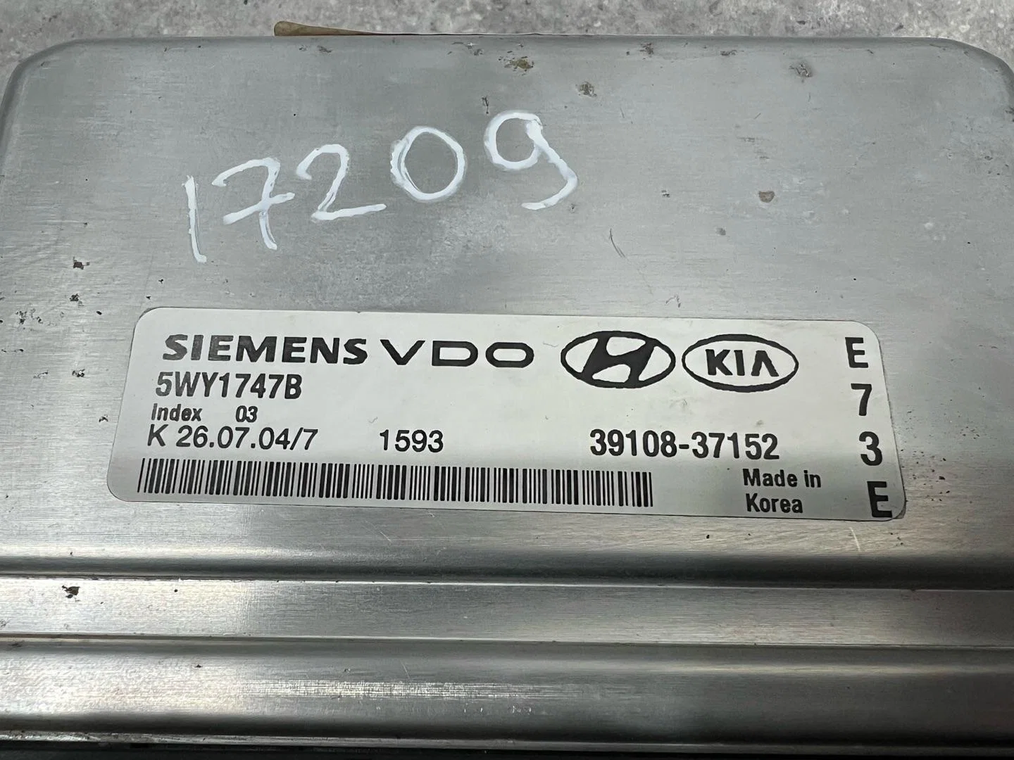 Блок управления двигателем Hyundai Sonata 4 рест. - миниатюра 4