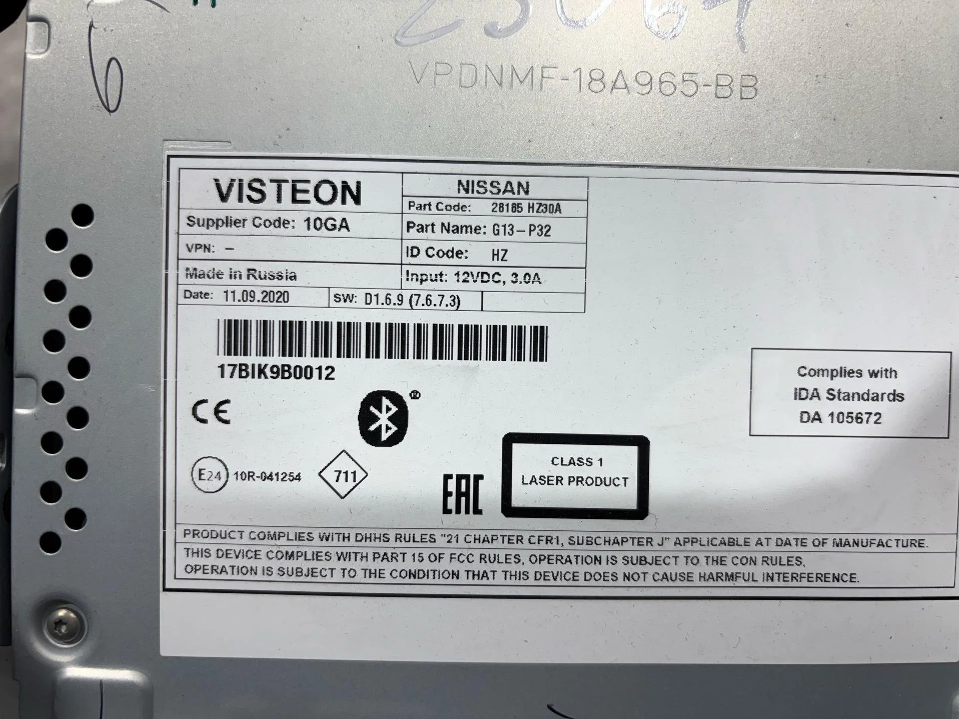 Магнитола Nissan Qashqai J11 рест. J11 2020 - миниатюра 10