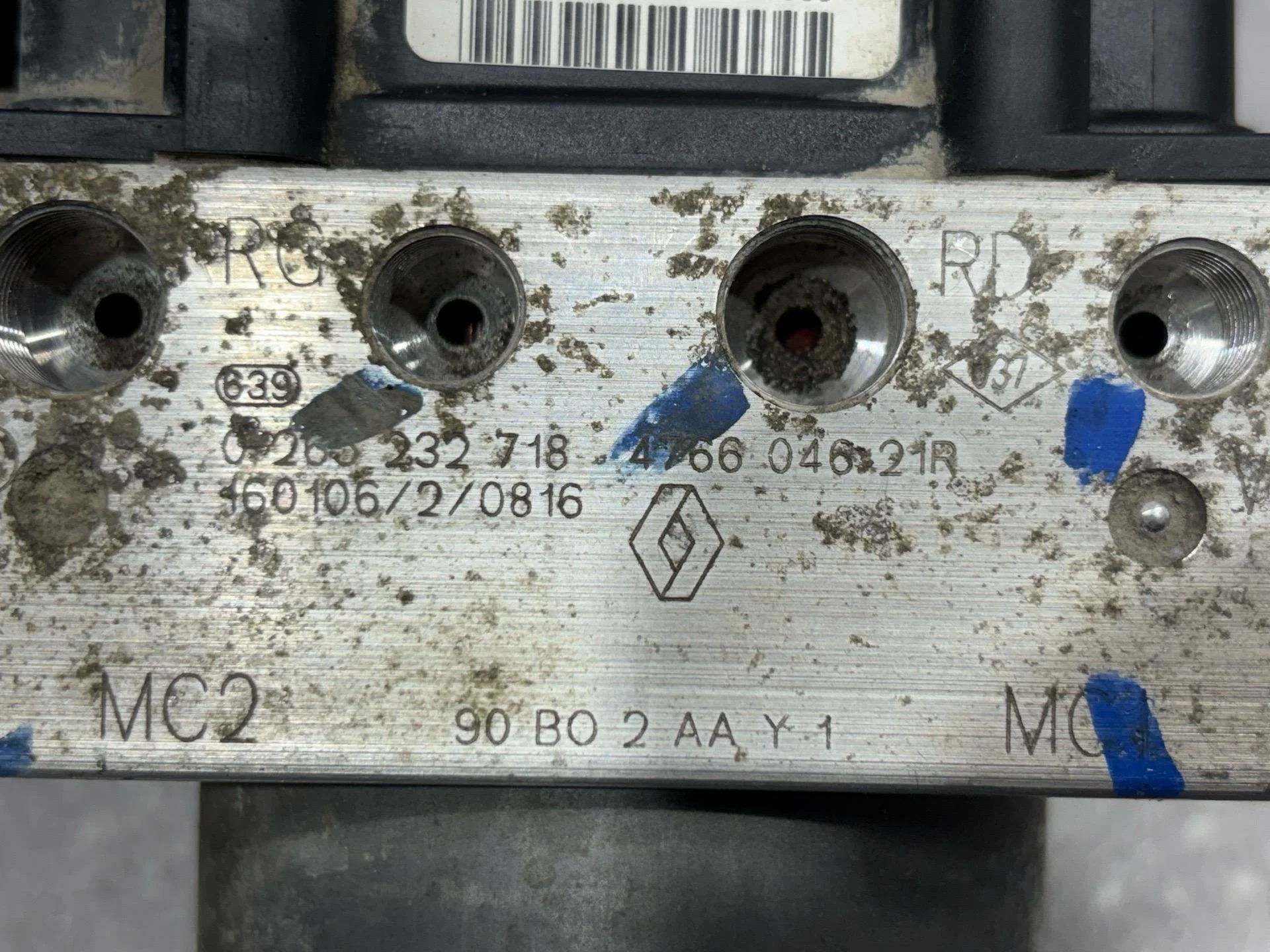 Блок ABS Nissan Almera G15 2016 476604AA0A - миниатюра 8