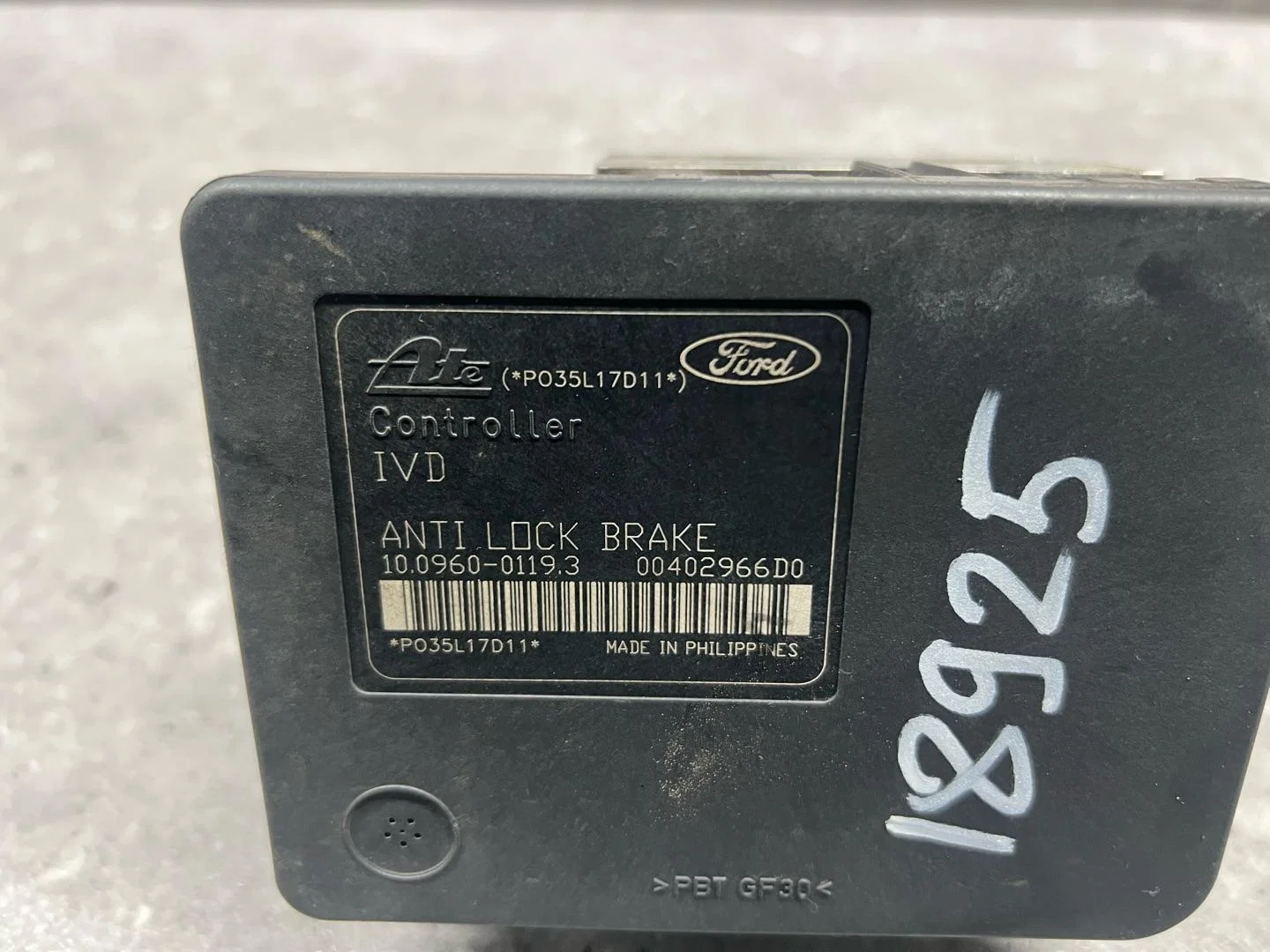 Блок ABS Mazda 3 1 BK 2006 BPYL437AZF - миниатюра 2