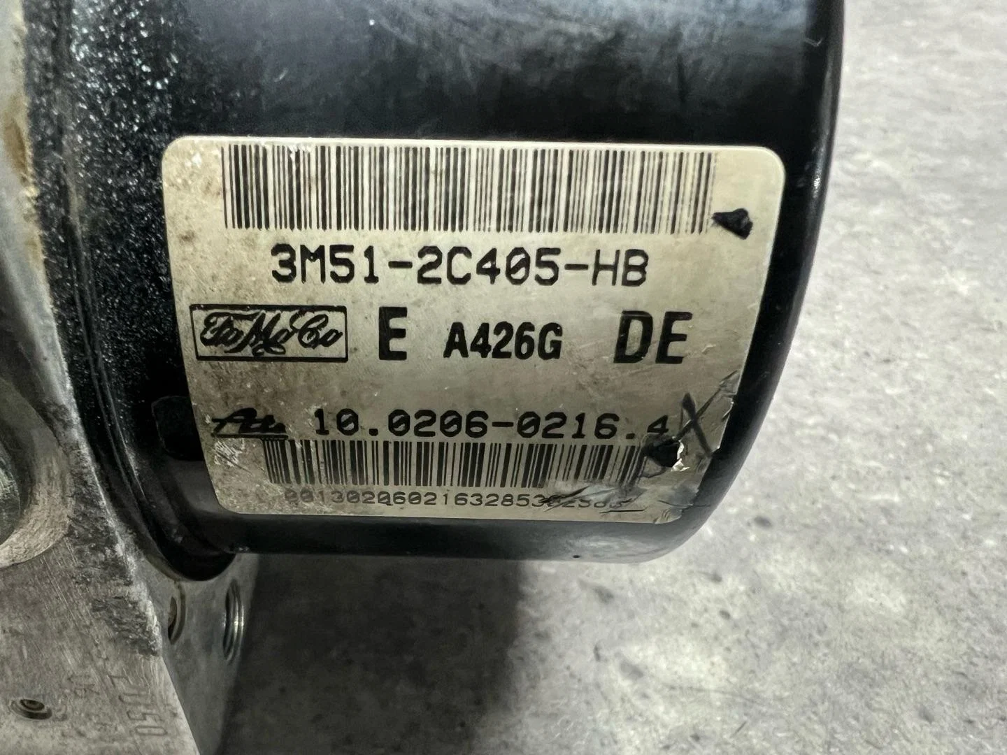 Блок ABS Mazda 3 1 BK 2006 BPYL437AZF - миниатюра 9