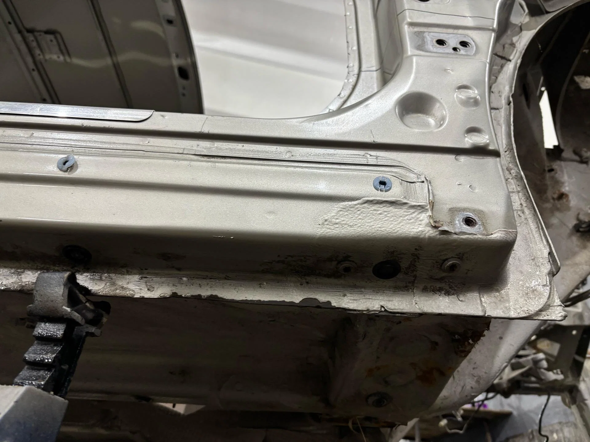 Порог (железо) правый Nissan Almera G15 2016 - миниатюра 6