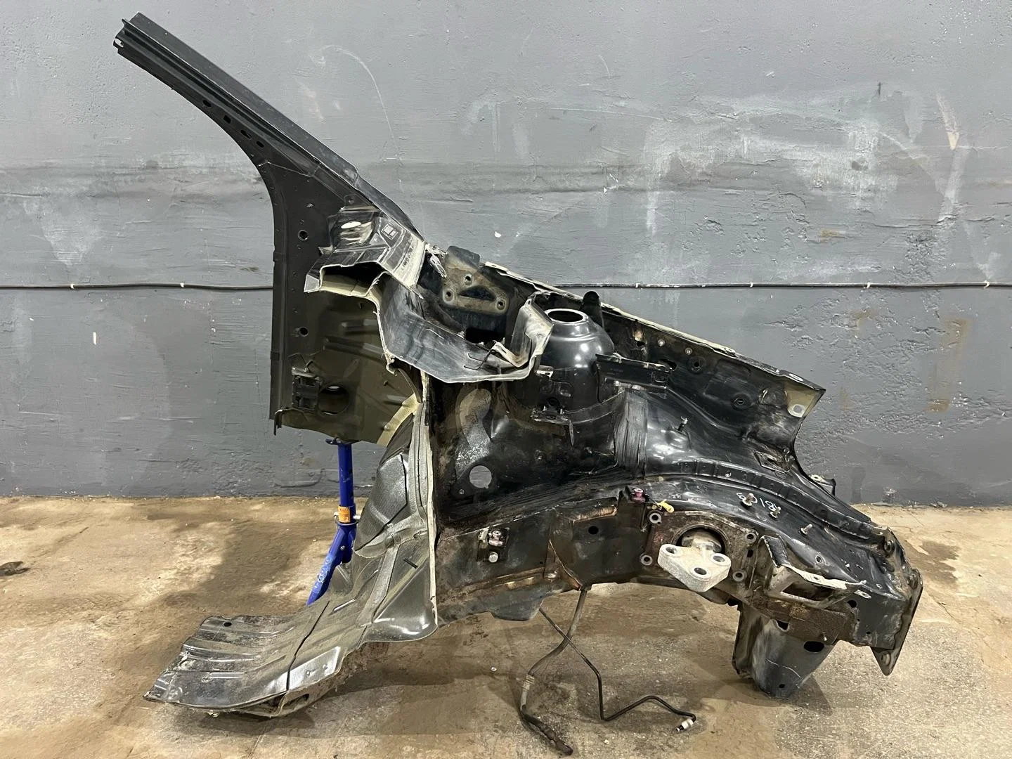 Лонжерон передний левый Opel Astra H рест. L69 - миниатюра 4