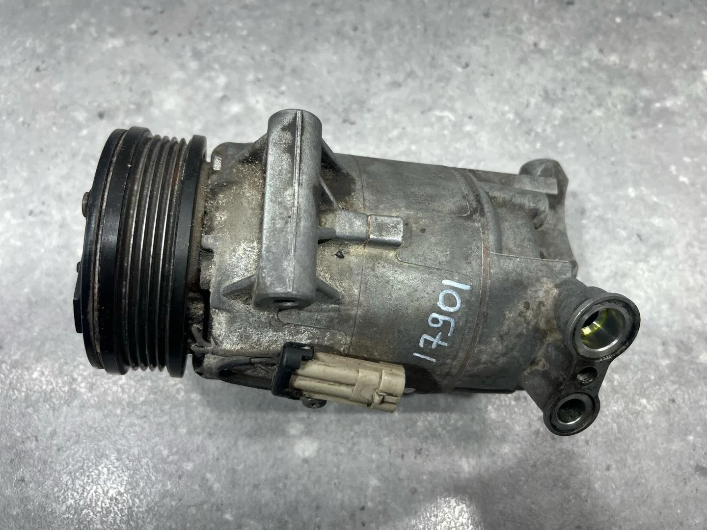 Компрессор кондиционера Opel Astra H рест. L69 - миниатюра 4