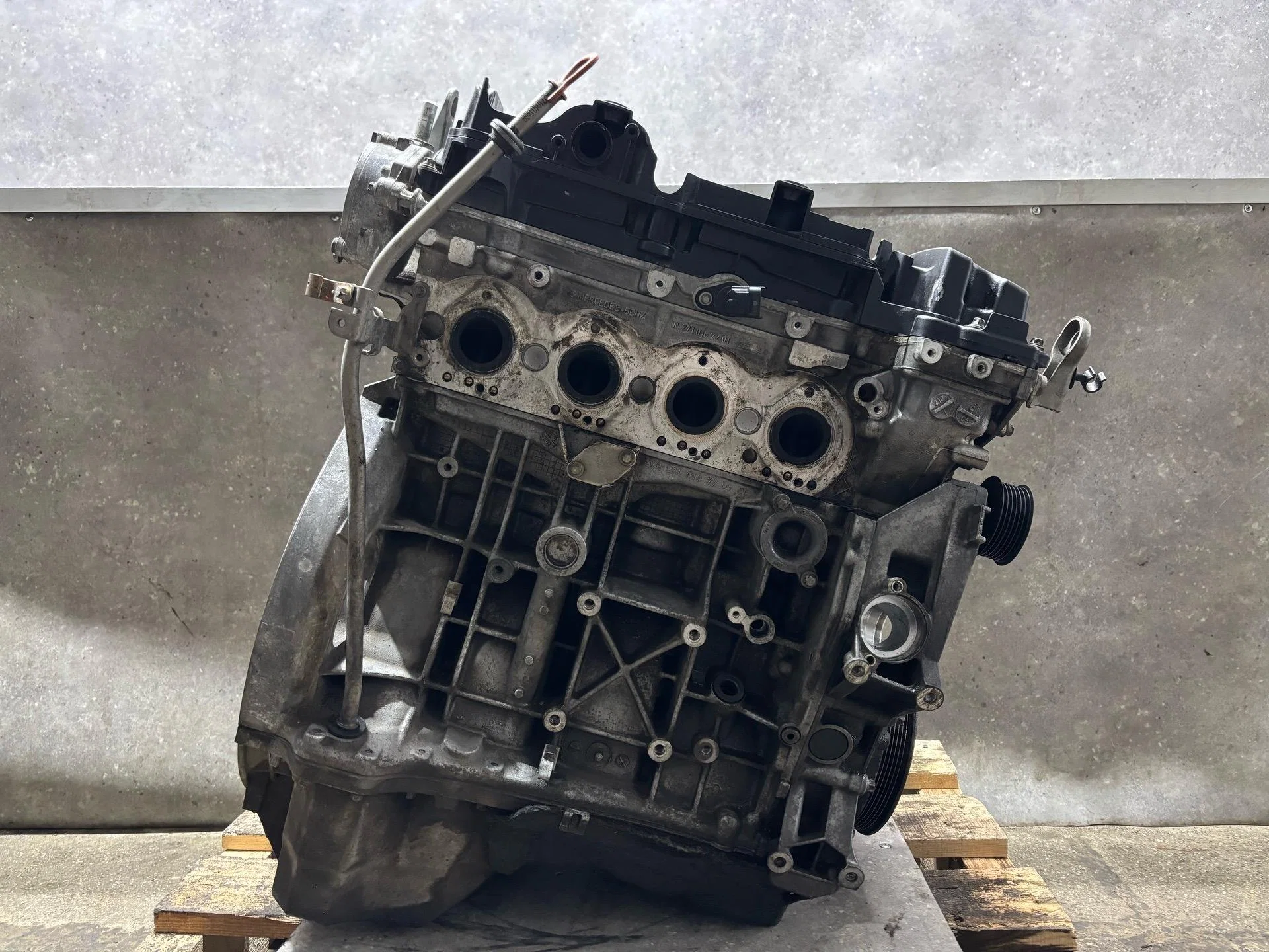 Двигатель M271.820 Mercedes-Benz C W204 рест. C204 - миниатюра 6