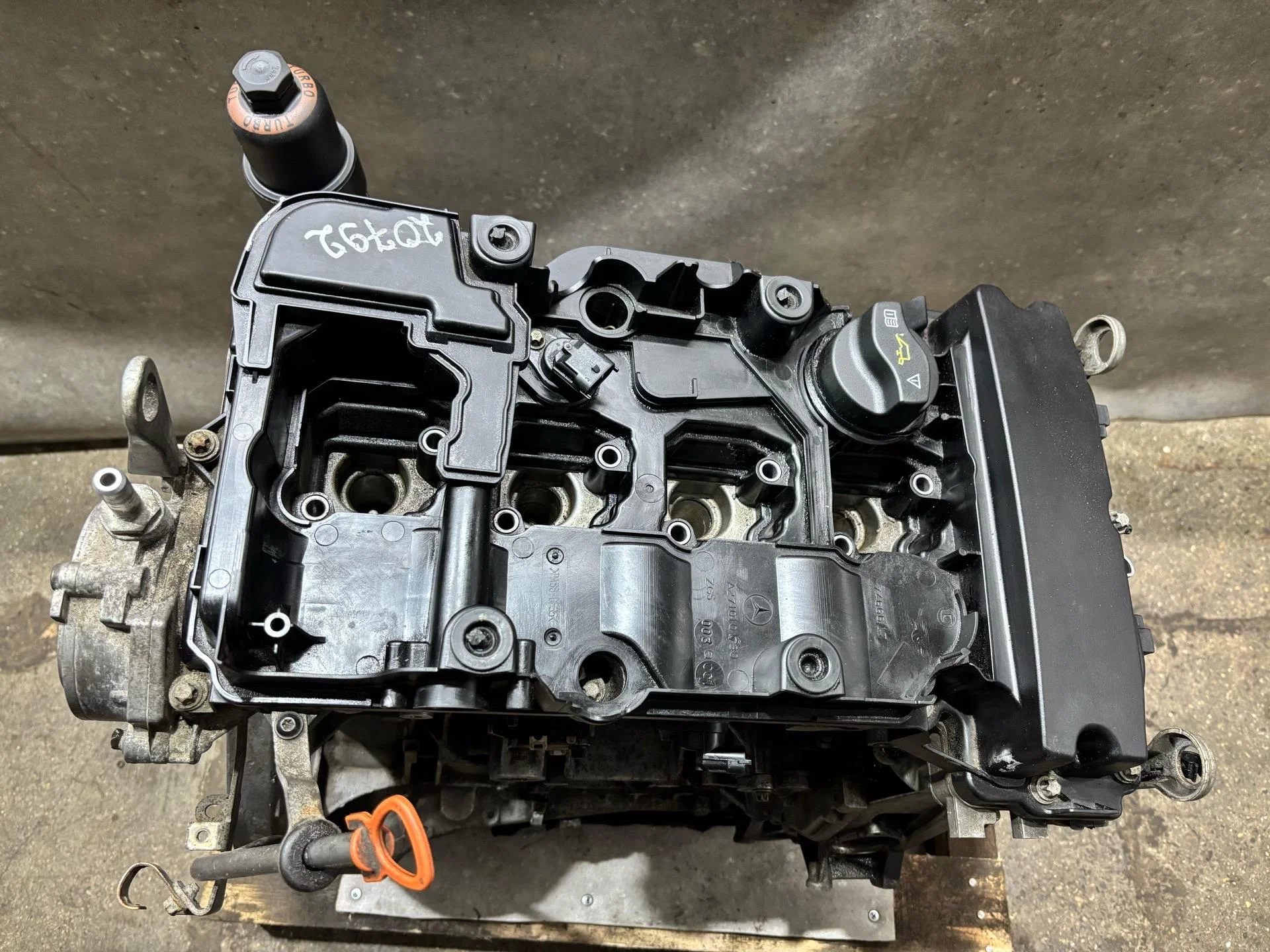 Двигатель M271.820 Mercedes-Benz C W204 рест. C204 - миниатюра 8