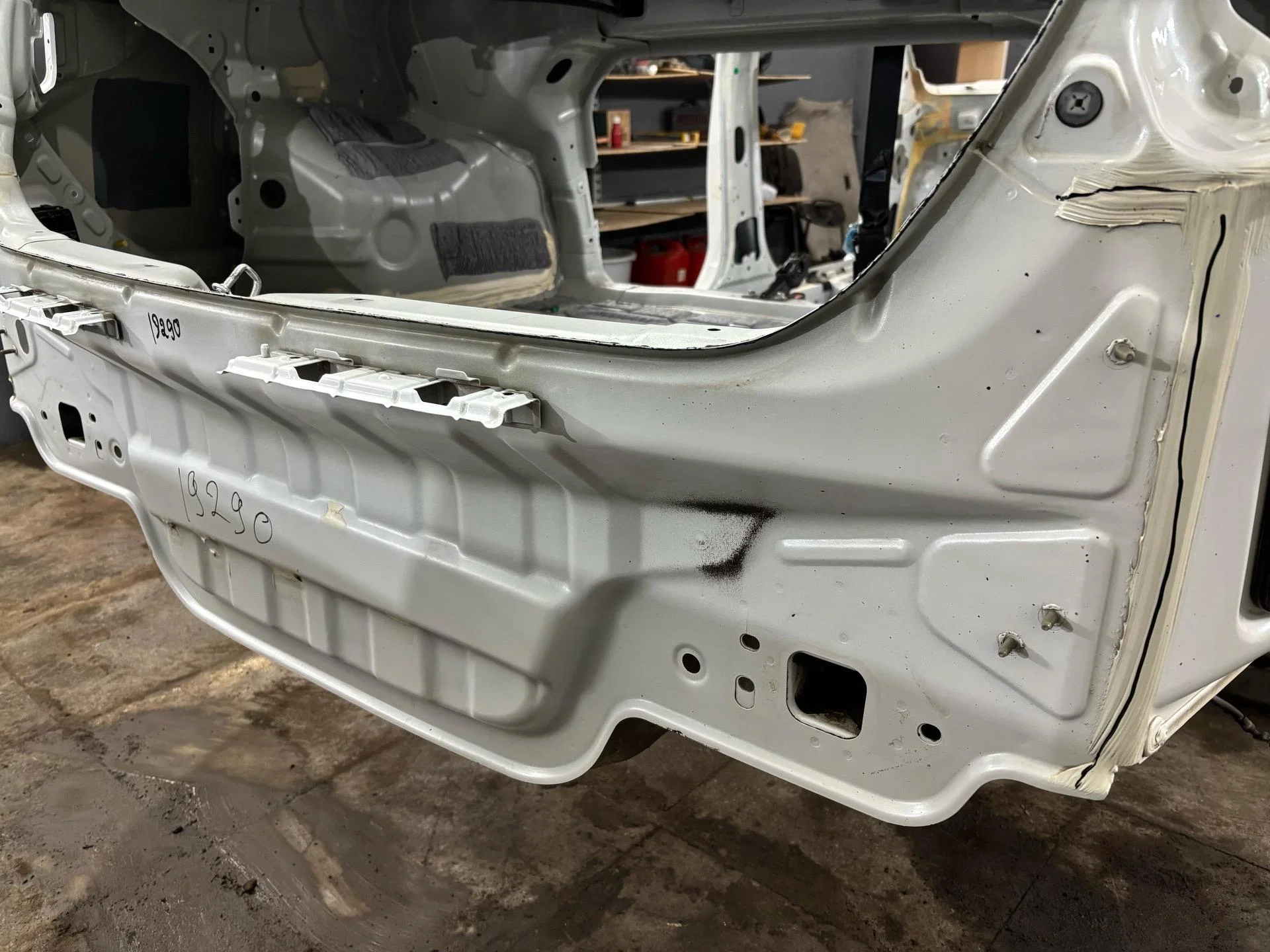 Задняя рамка кузова Hyundai Sonata 7 LF 2016 - миниатюра 3