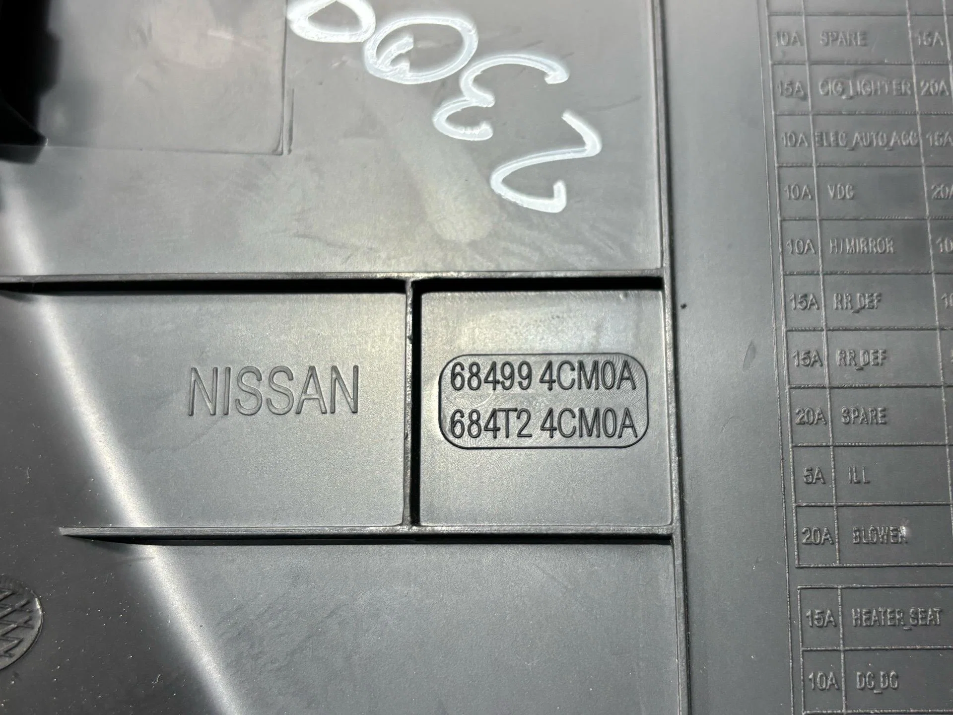 Крышка торпеды боковая левая Nissan Qashqai - миниатюра 7