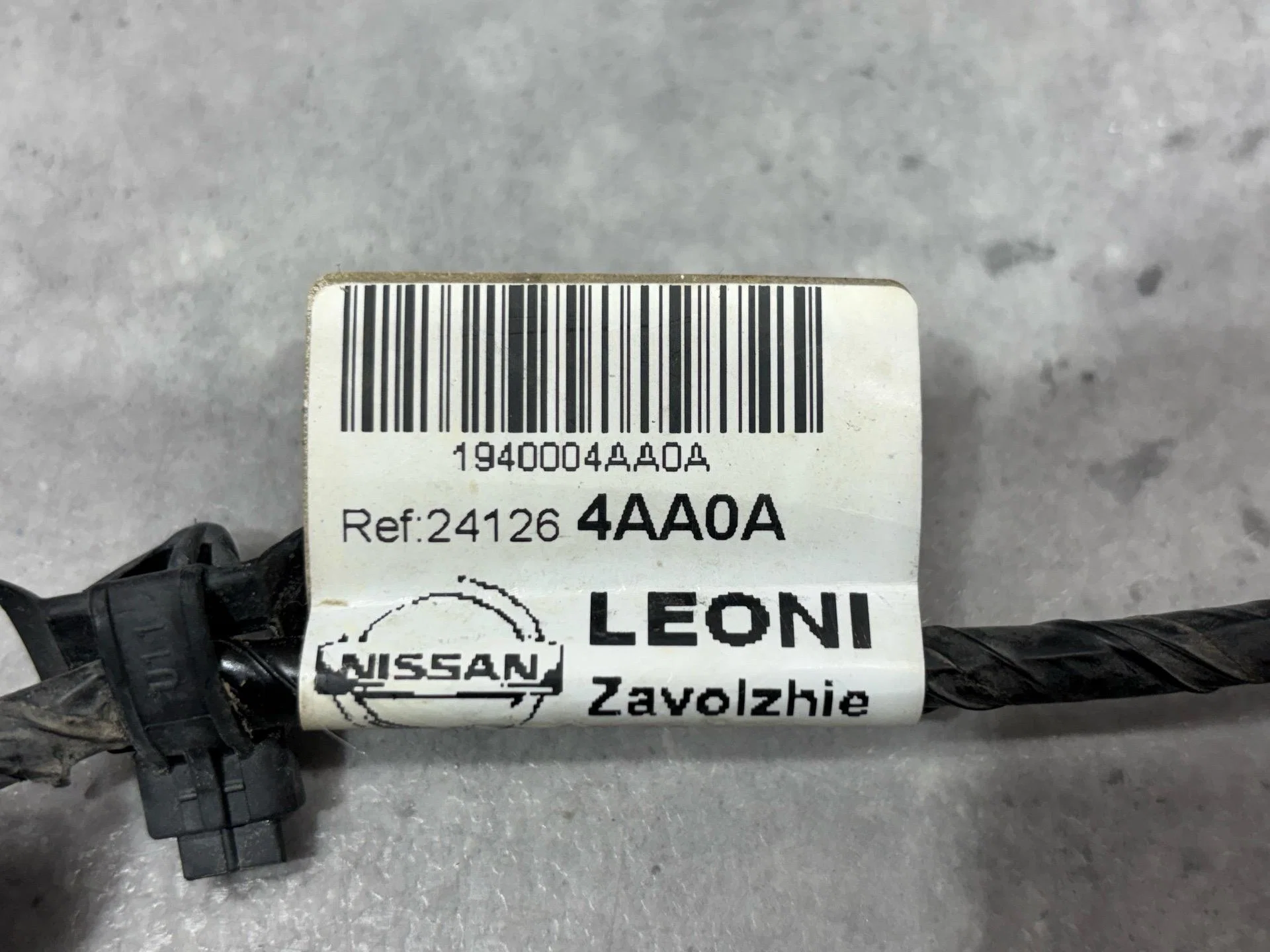 Проводка двери задней правой Nissan Almera G15 - миниатюра 5