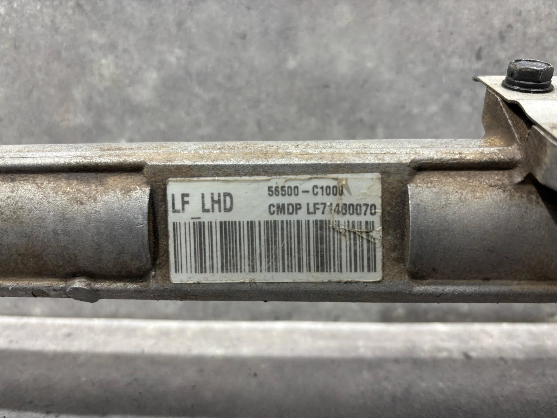 Рулевая рейка Hyundai Sonata 7 LF 2016 56500C1000 - миниатюра 8