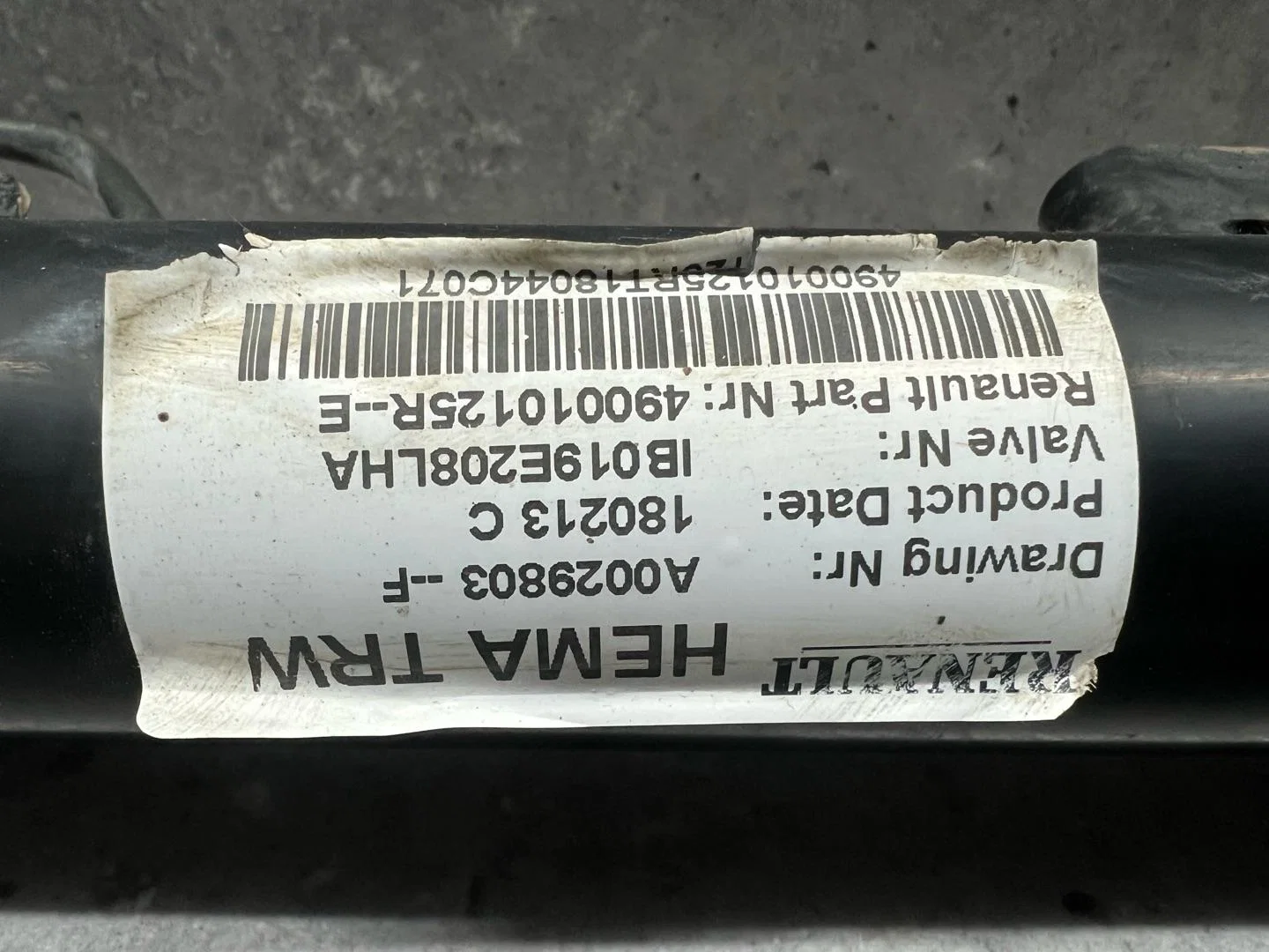 Рулевая рейка Nissan Terrano D10 2018 490010125R - миниатюра 9