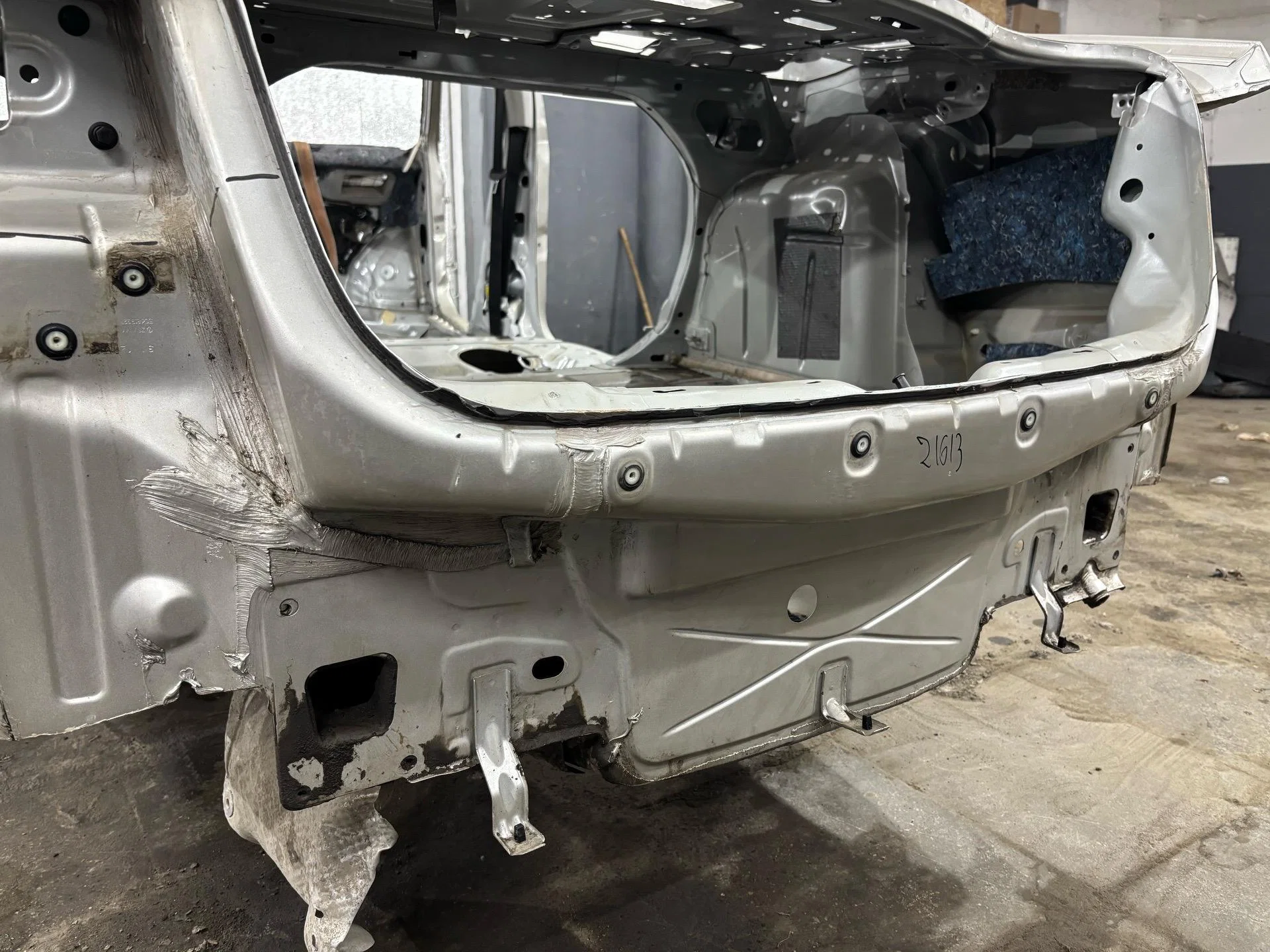 Задняя рамка кузова Volkswagen Jetta 6 162 2013 - миниатюра 3