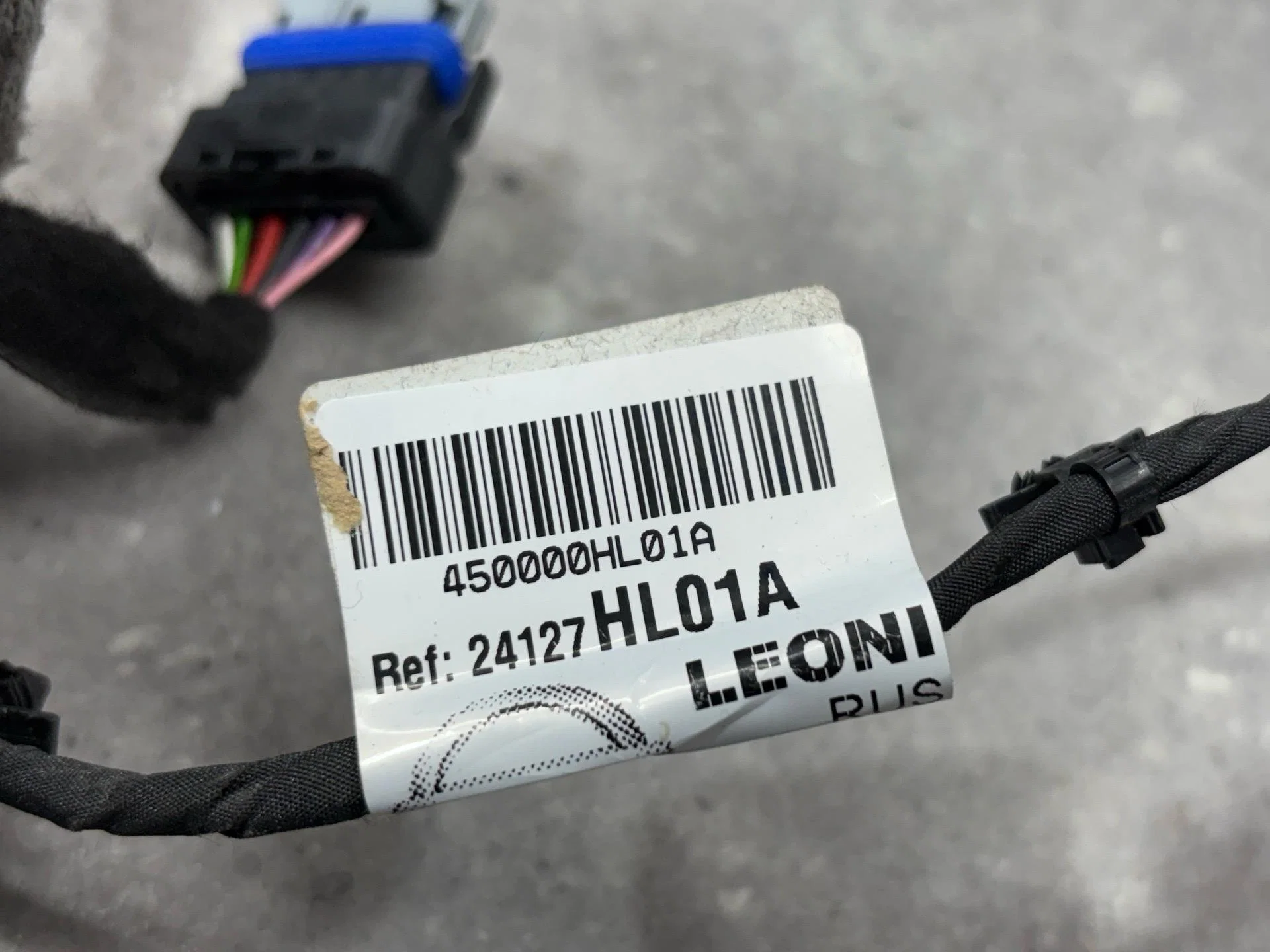 Проводка двери задней левой Nissan Qashqai - миниатюра 4