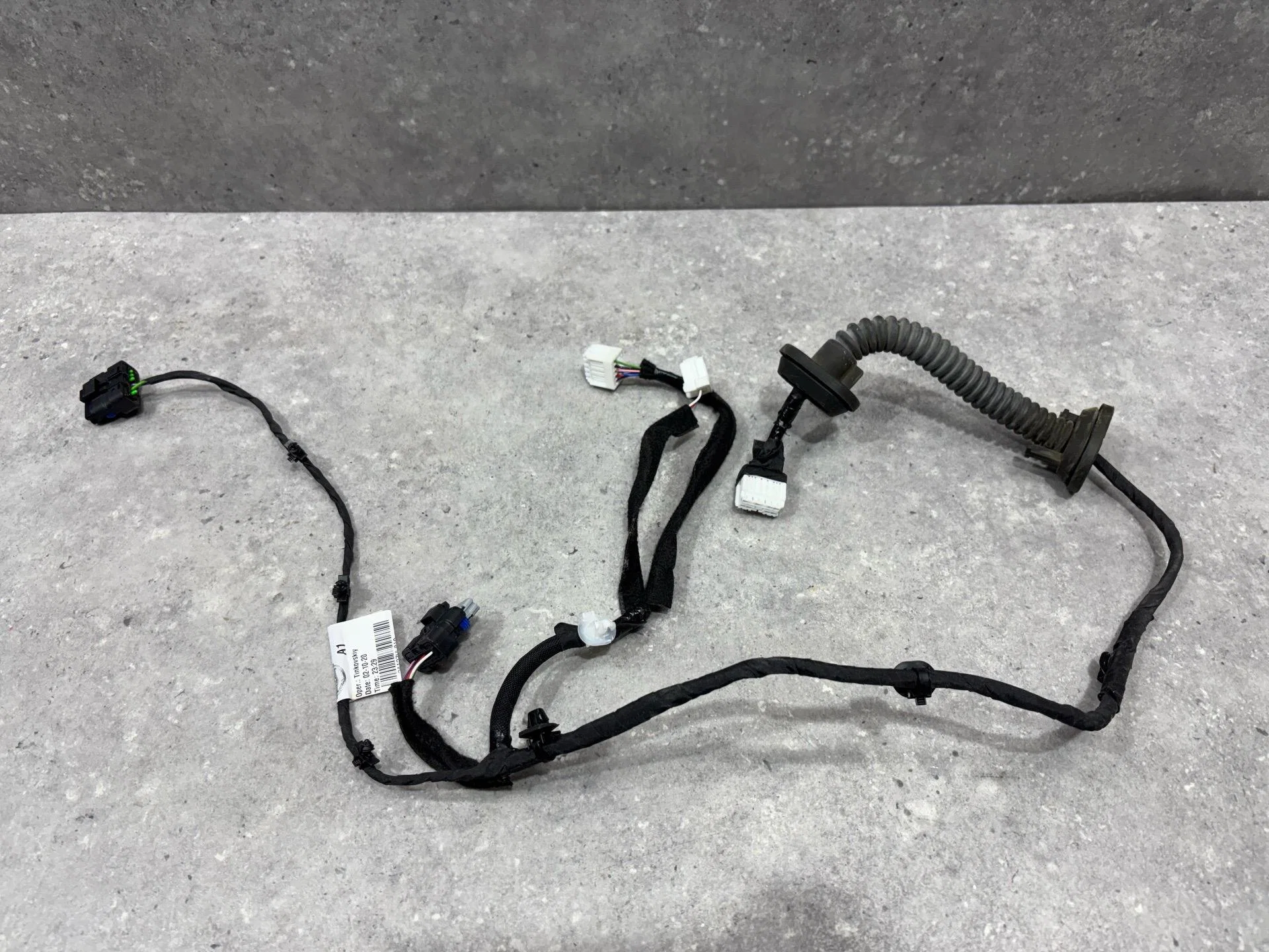 Проводка двери задней левой Nissan Qashqai - миниатюра 5