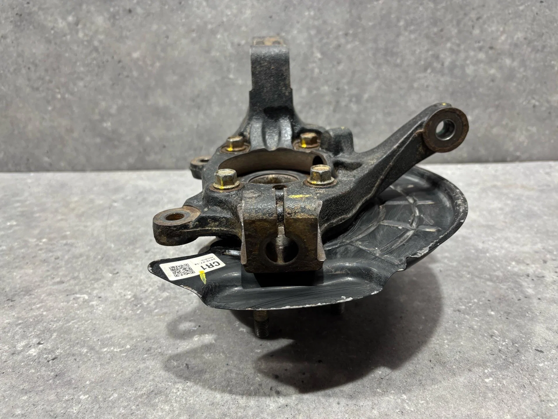 Кулак передний правый Hyundai Sonata 7 LF 2016 - миниатюра 6