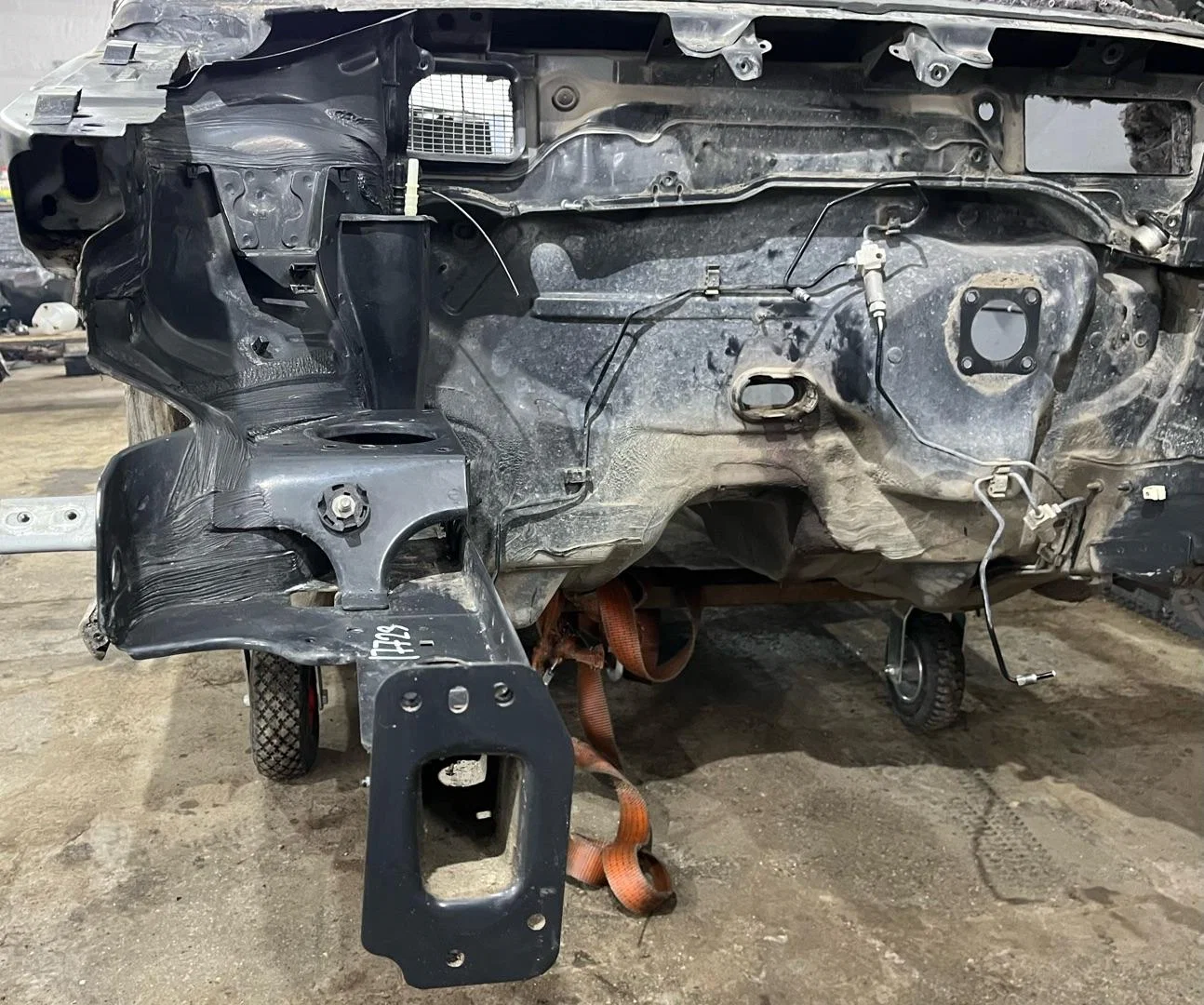 Лонжерон передний правый Volkswagen Polo 5 6C1 - миниатюра 3