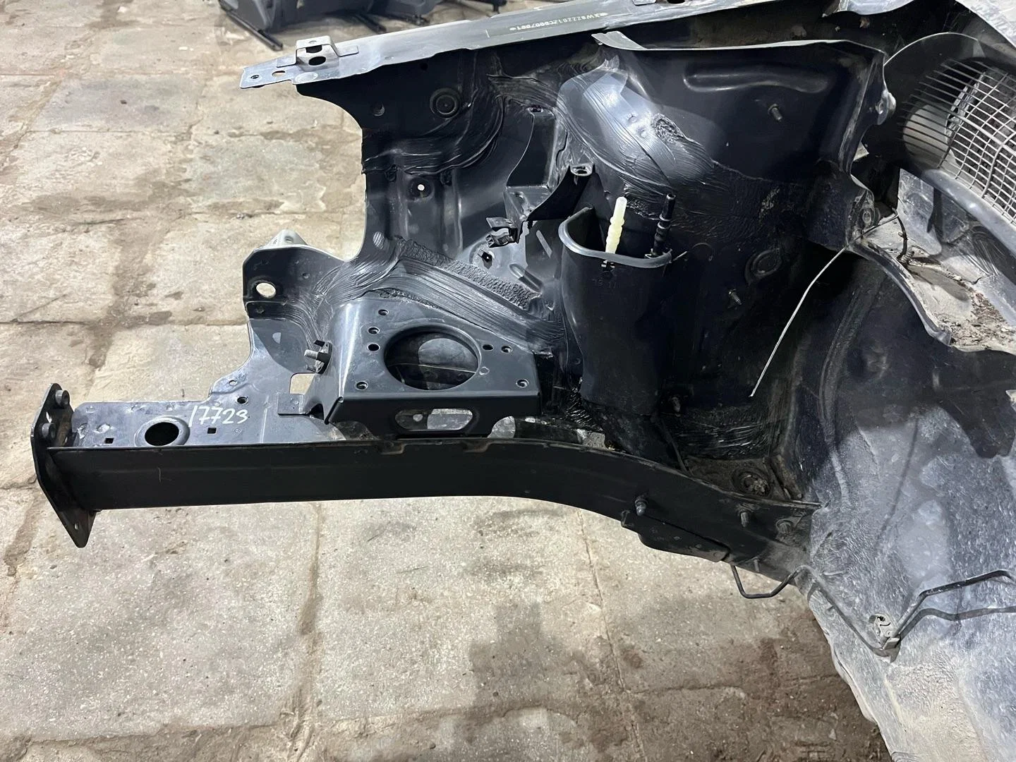 Лонжерон передний правый Volkswagen Polo 5 6C1 - миниатюра 5