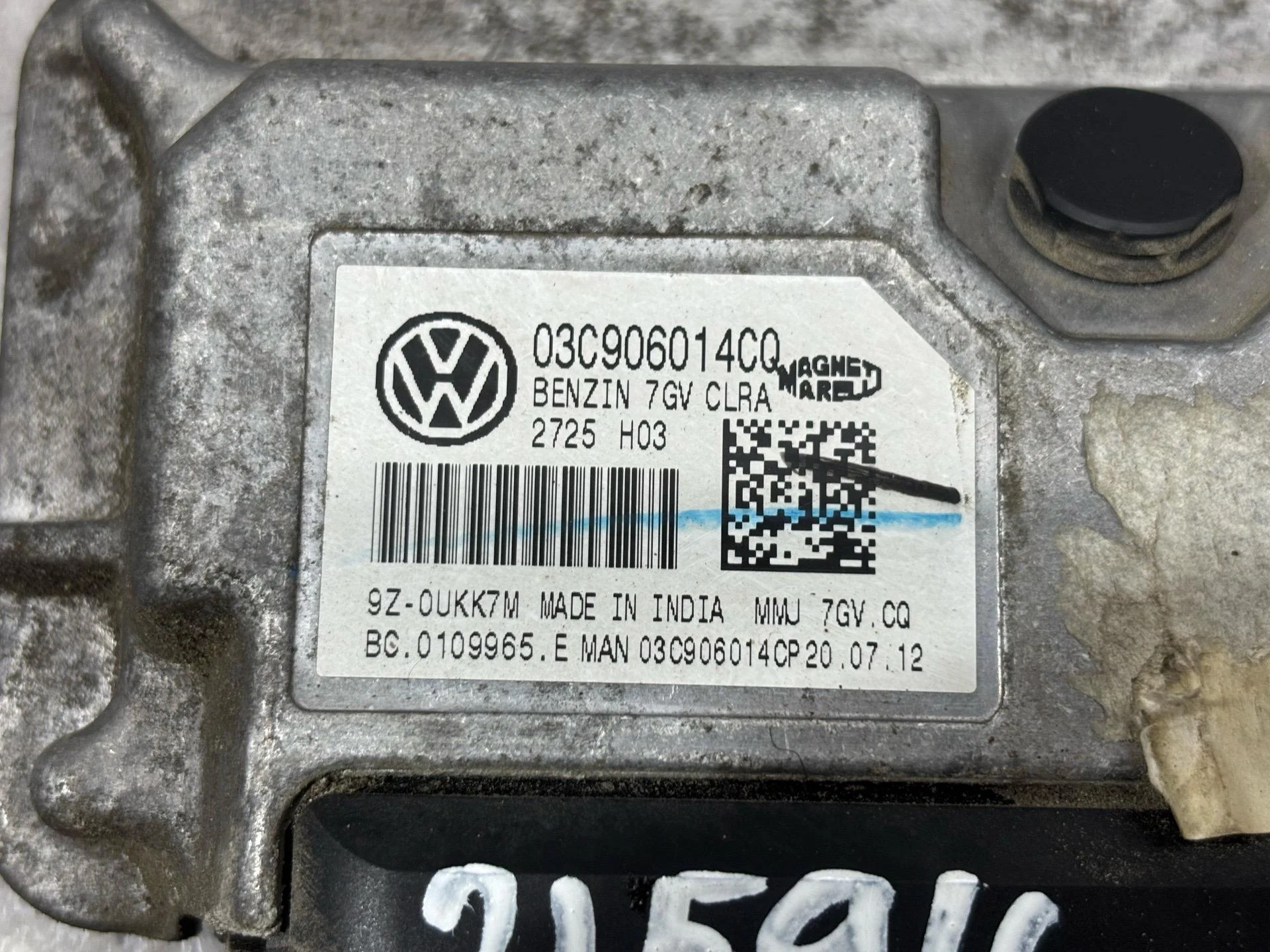 Блок управления двигателем Volkswagen Jetta 6 162 - миниатюра 2