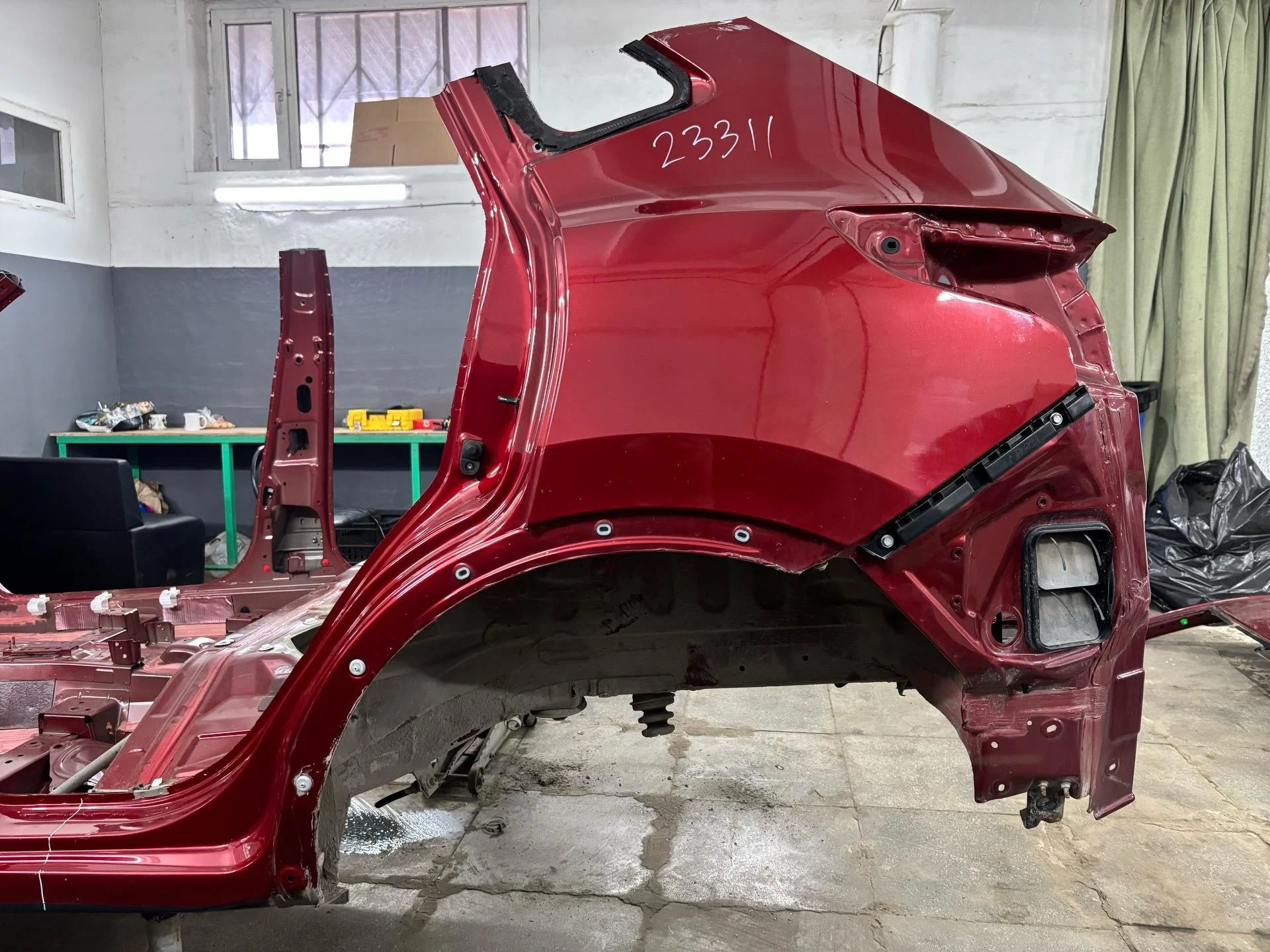 Крыло заднее левое Nissan Qashqai J11 рест. J11 - изображение 1