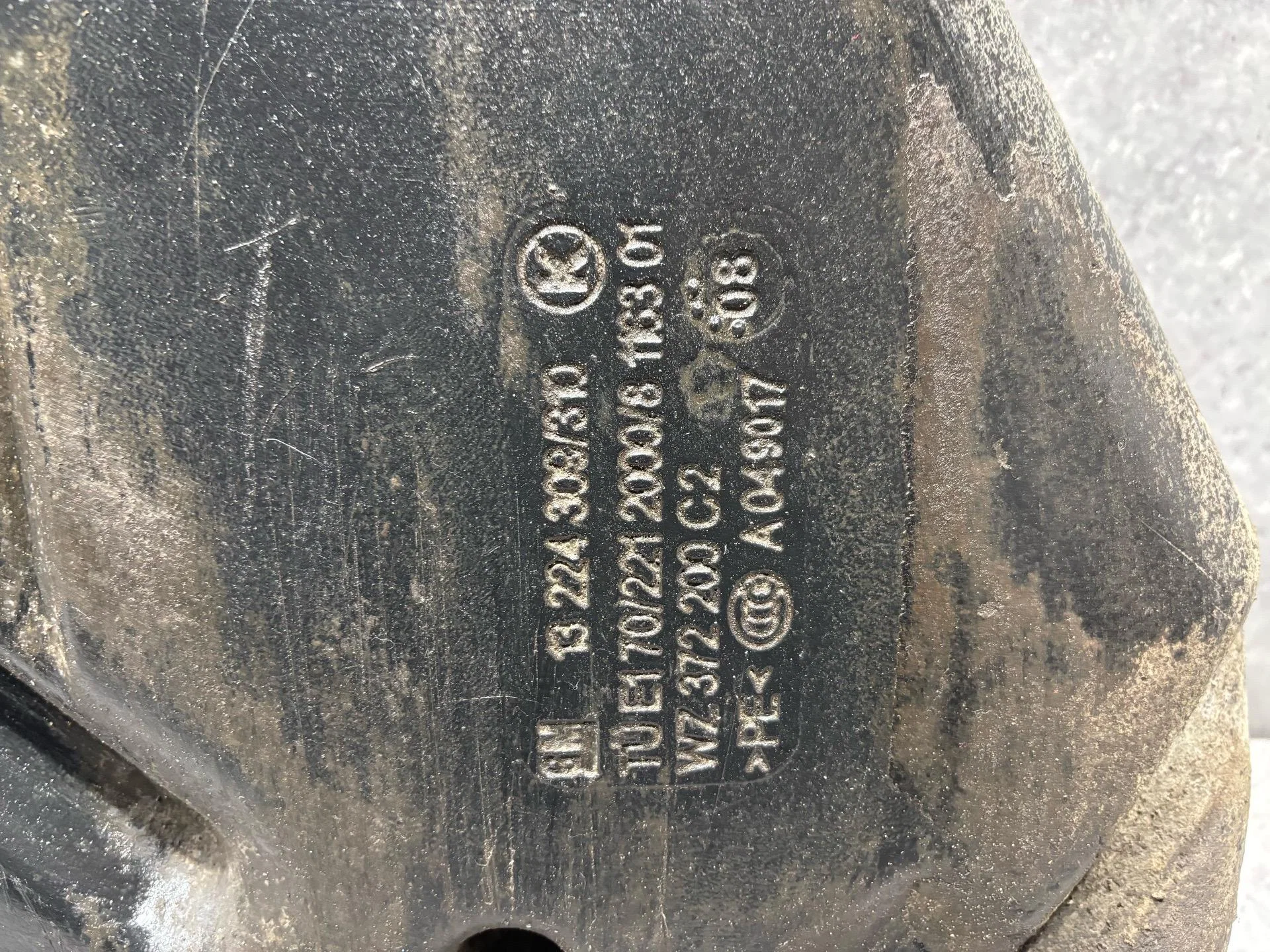Топливный бак Opel Astra H рест. L69 2008 93190277 - миниатюра 8