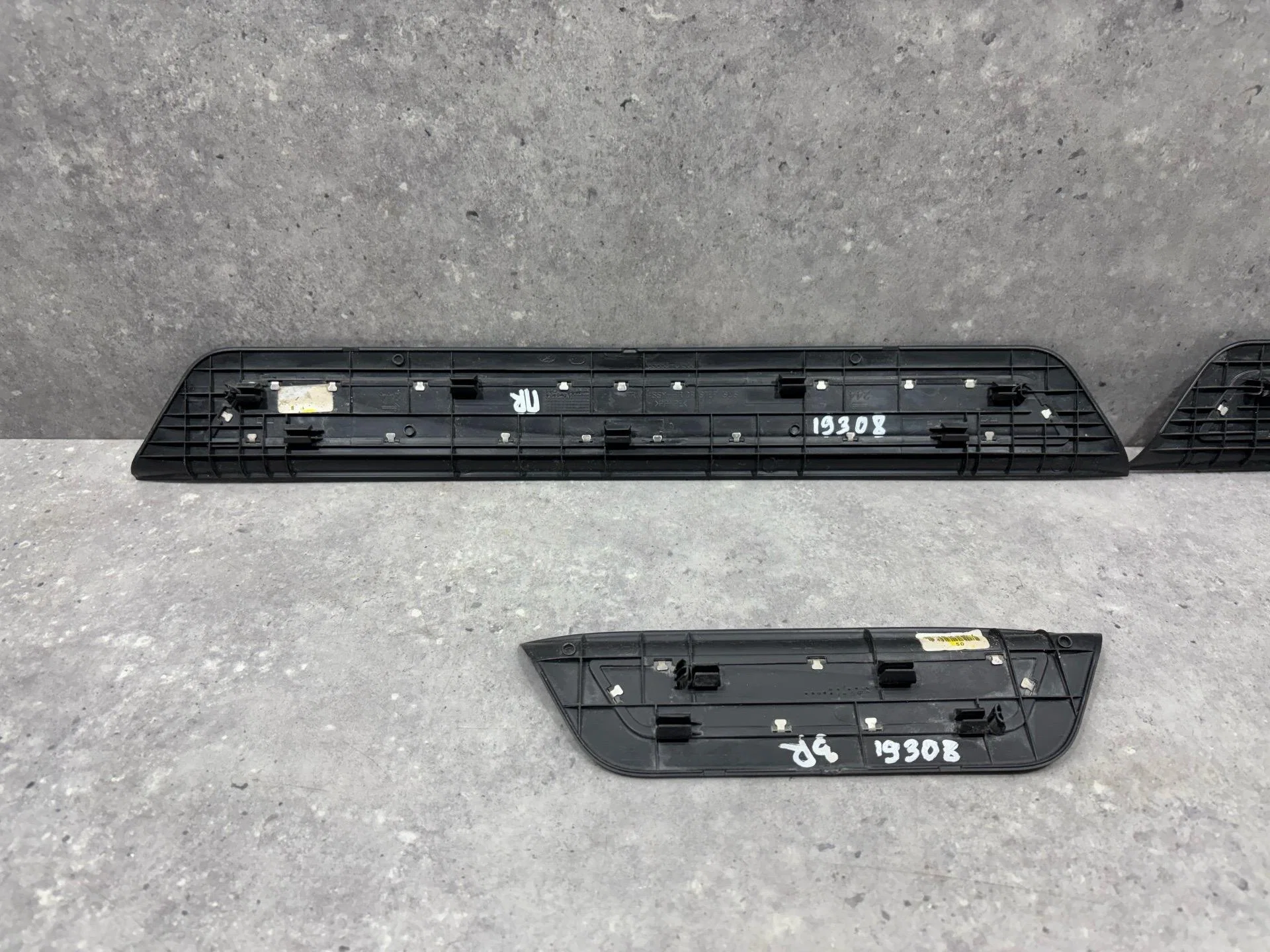Комплект накладок на пороги (внутренние) Hyundai 7 - миниатюра 5