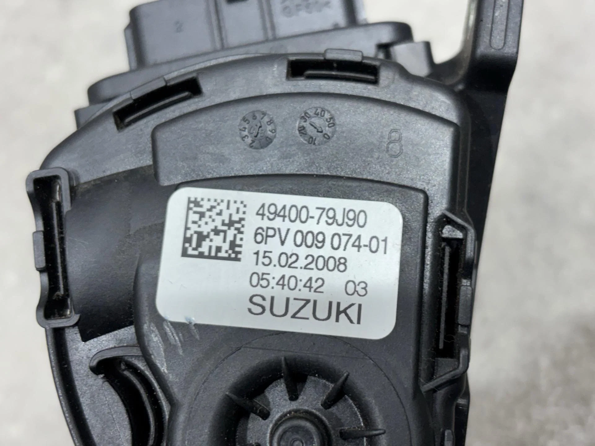 Педаль газа Suzuki SX4 1 YA21S 2008 4940079J91 - миниатюра 5