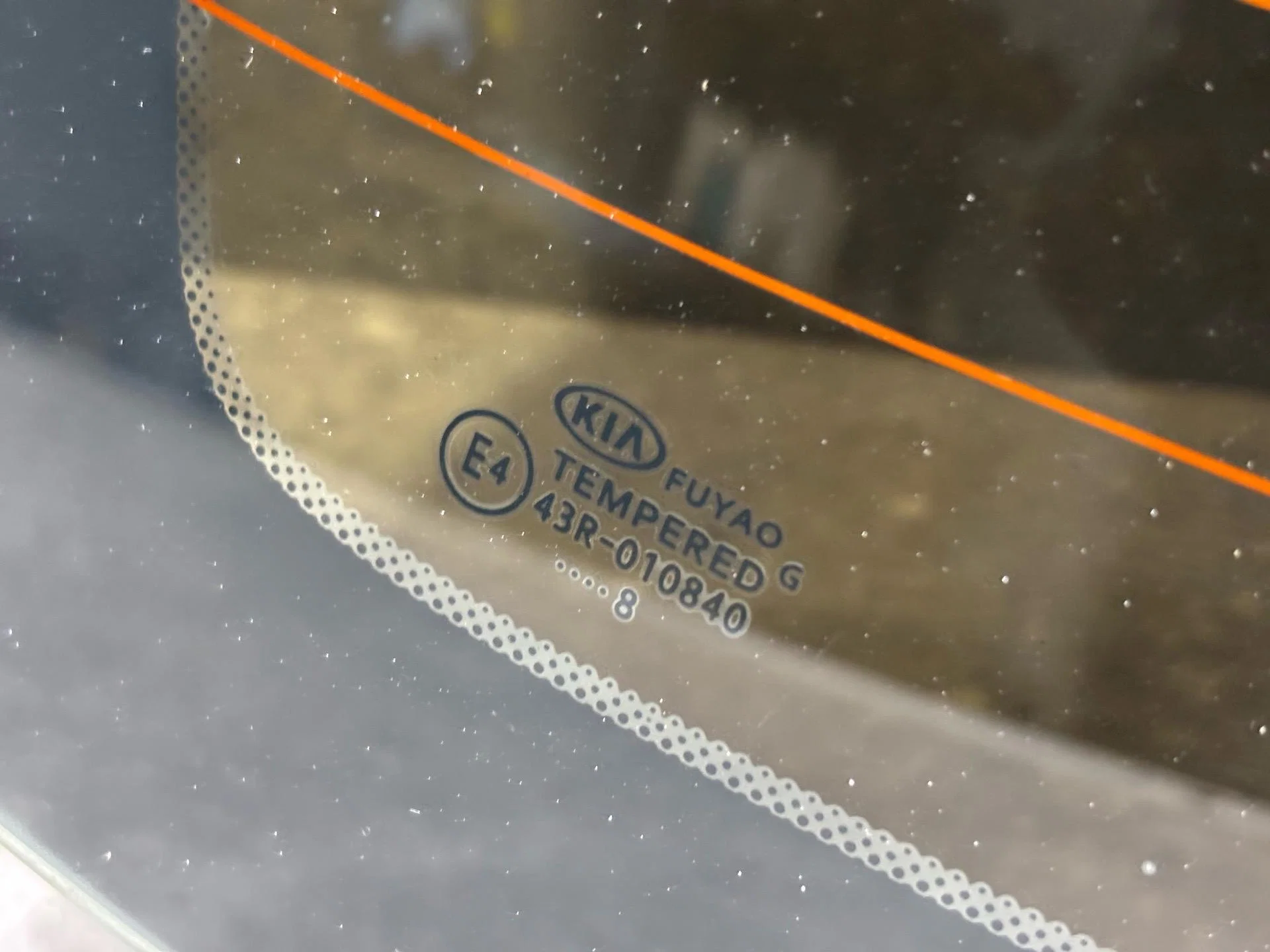 Стекло заднее Kia Rio 4 FB 2018 87110H0000 - миниатюра 2