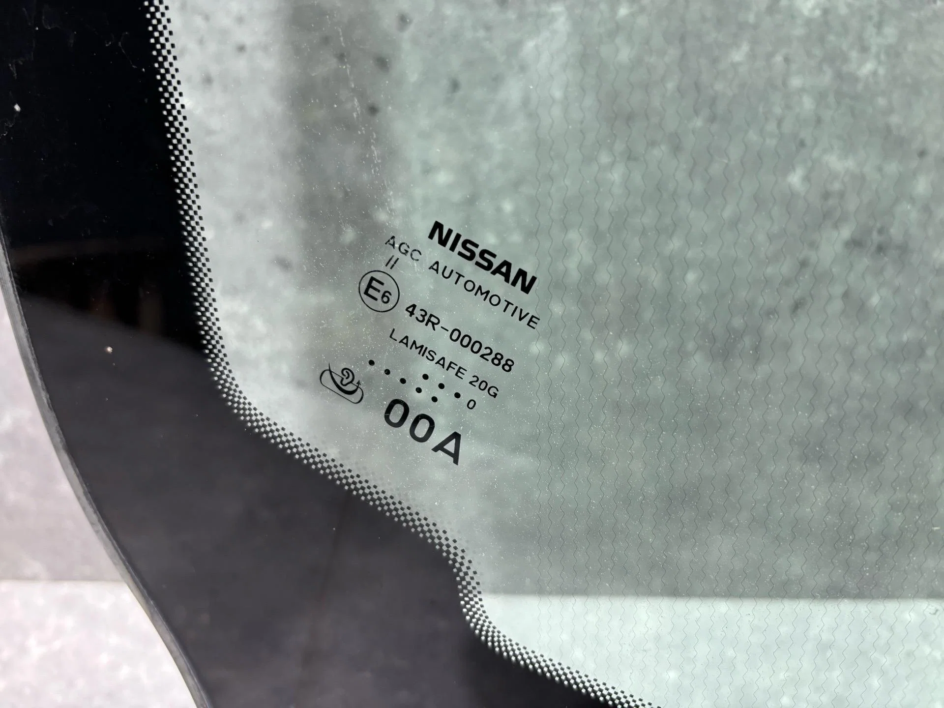 Стекло лобовое Nissan Qashqai J11 рест. J11 2020 - миниатюра 2
