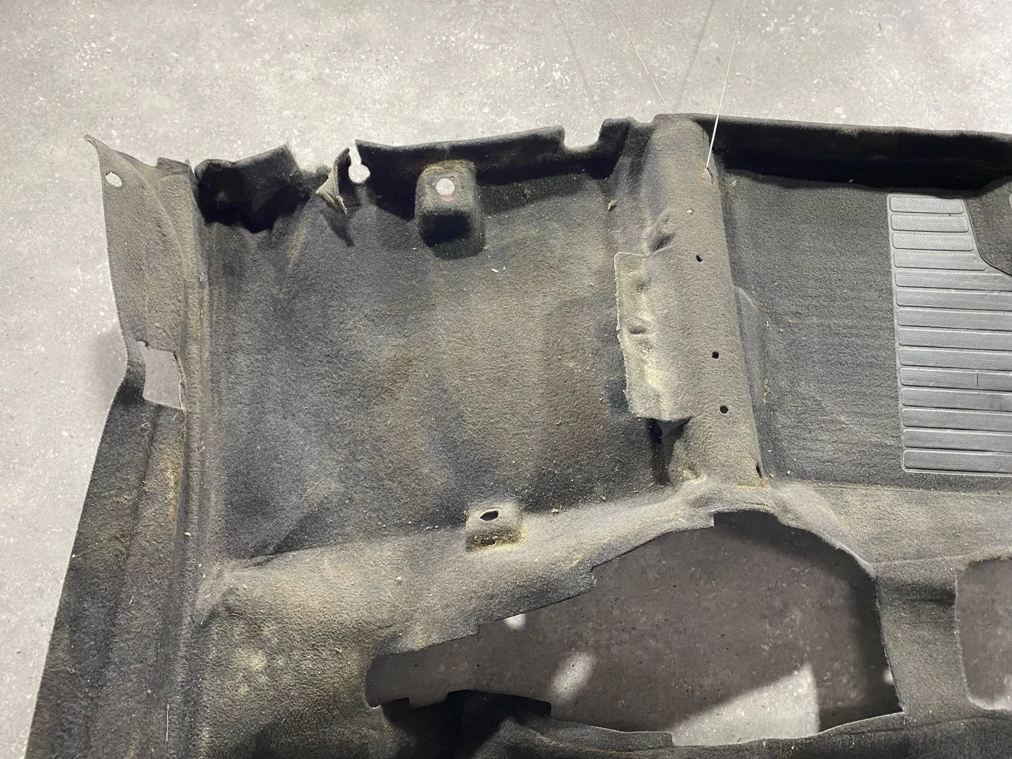 Ковер салонный Chevrolet Aveo T250 рест. T250 2006 - миниатюра 2