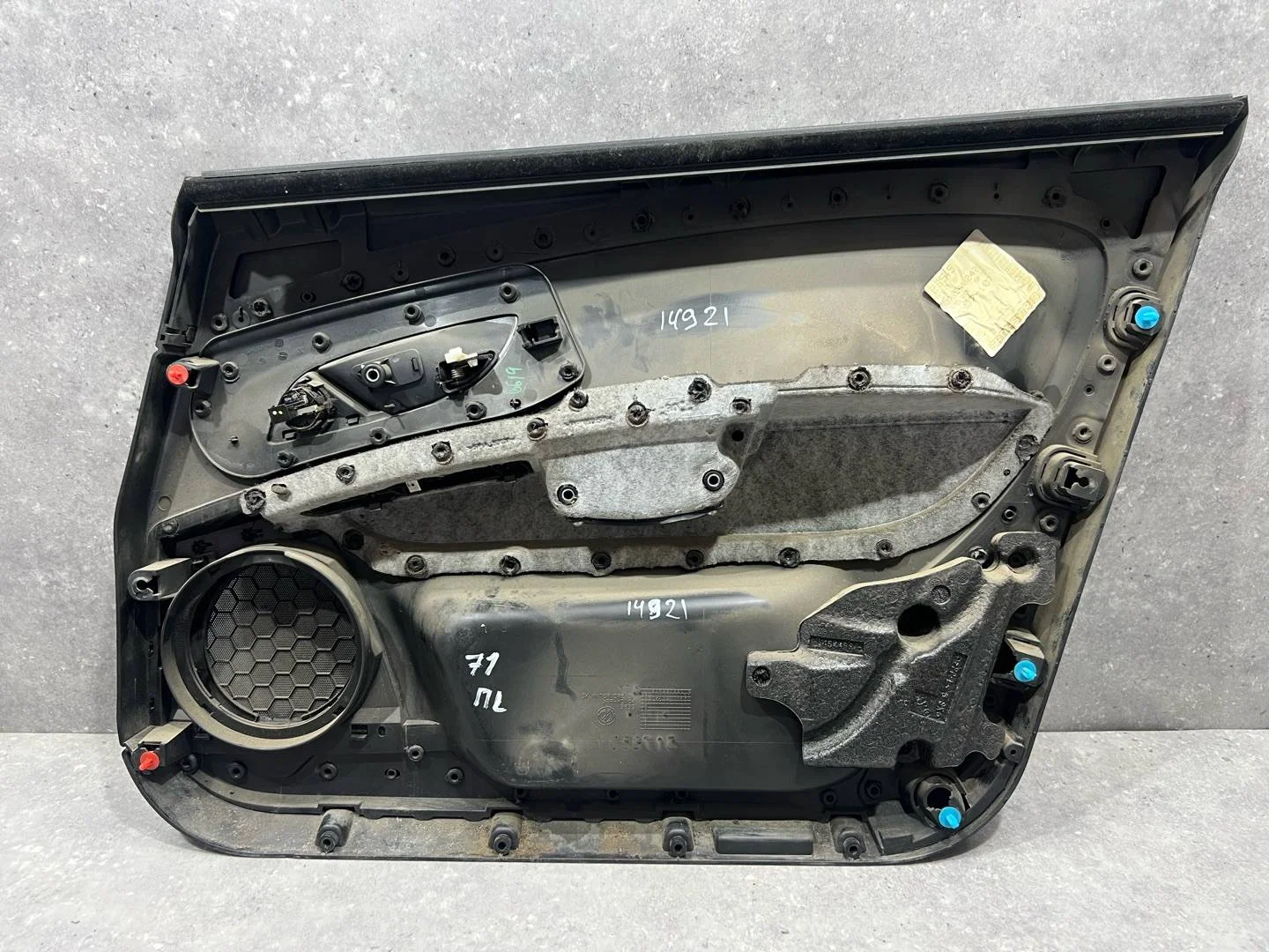 Обшивка двери передней левой Fiat Punto 735448242 - миниатюра 8
