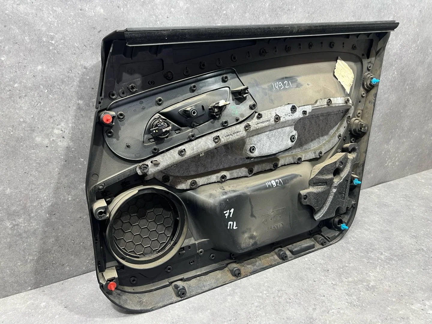 Обшивка двери передней левой Fiat Punto 735448242 - миниатюра 9